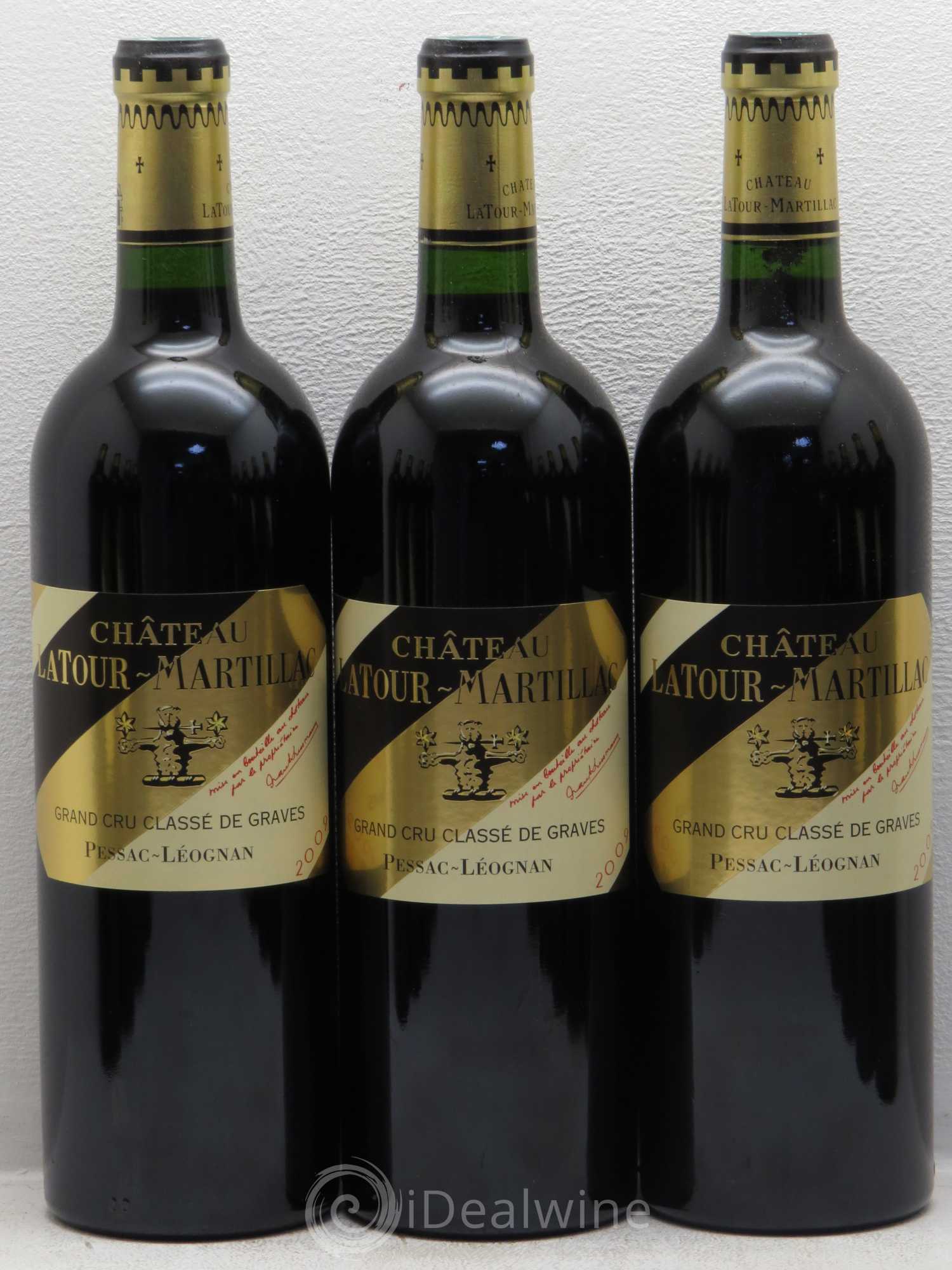 Château Latour-Martillac Cru Classé de Graves 2009 - Lot de 12 bouteilles - 1