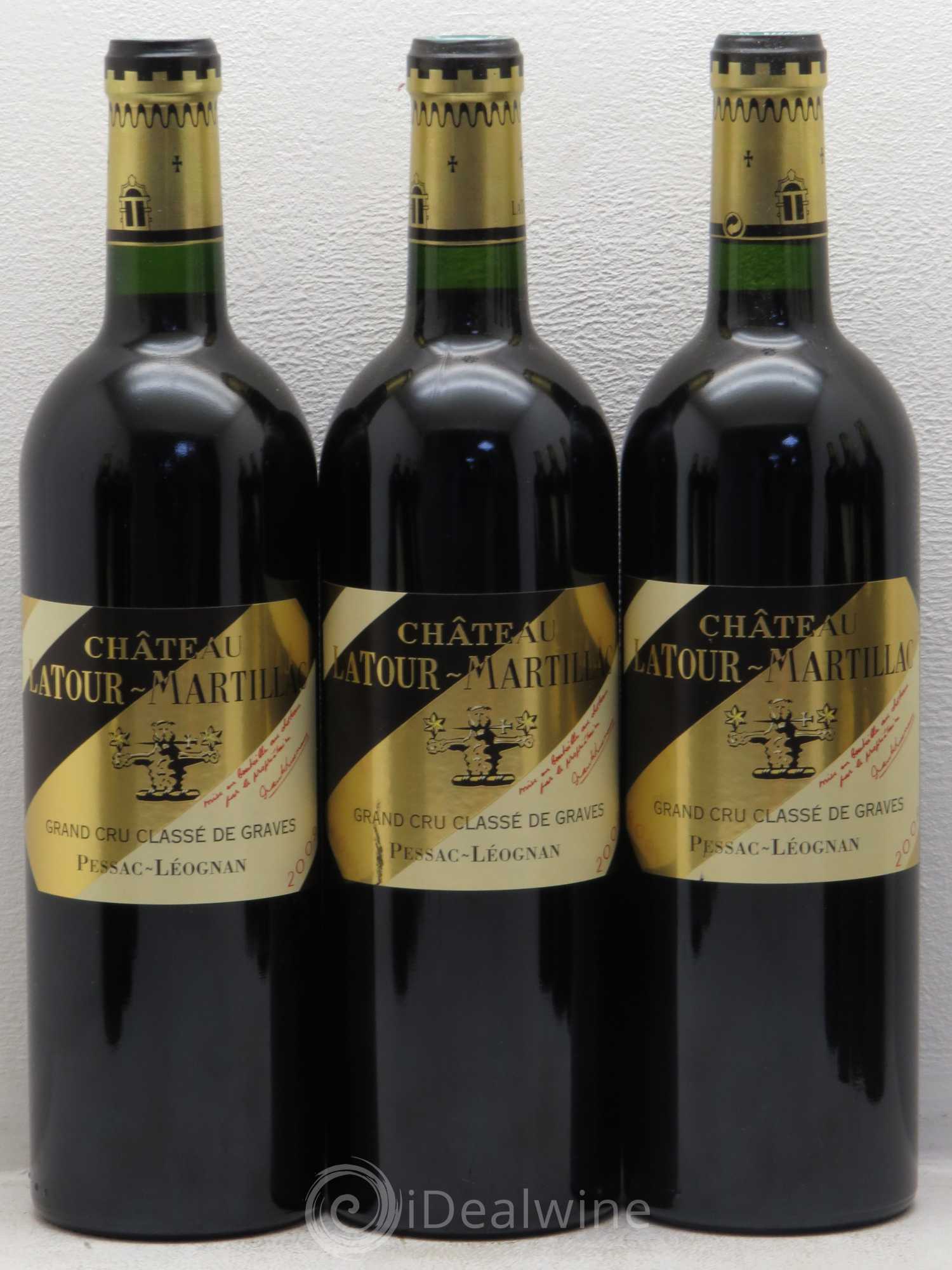 Château Latour-Martillac Cru Classé de Graves 2009 - Lot de 12 bouteilles - 2