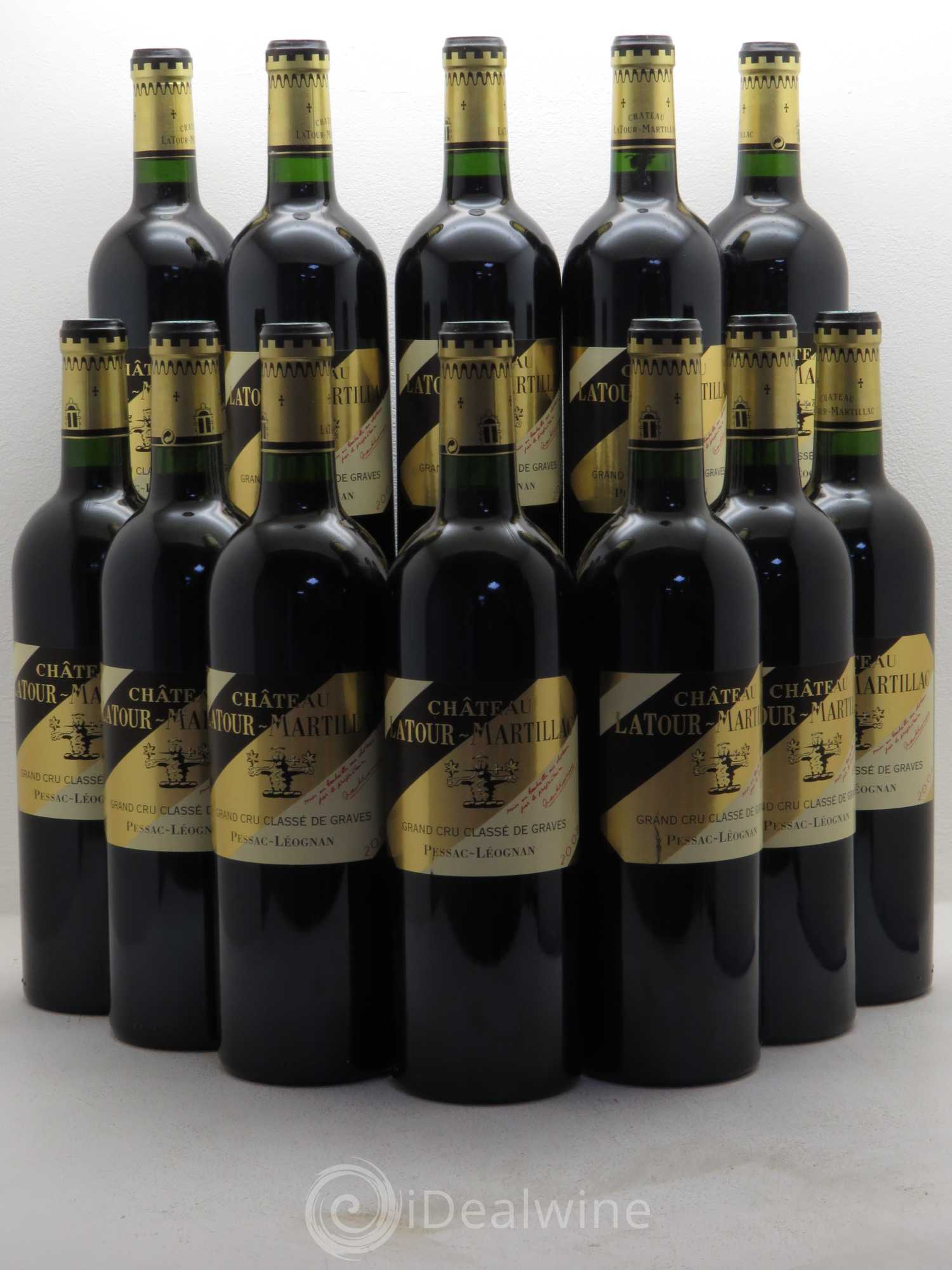 Château Latour-Martillac Cru Classé de Graves 2009 - Lot de 12 bouteilles - 0