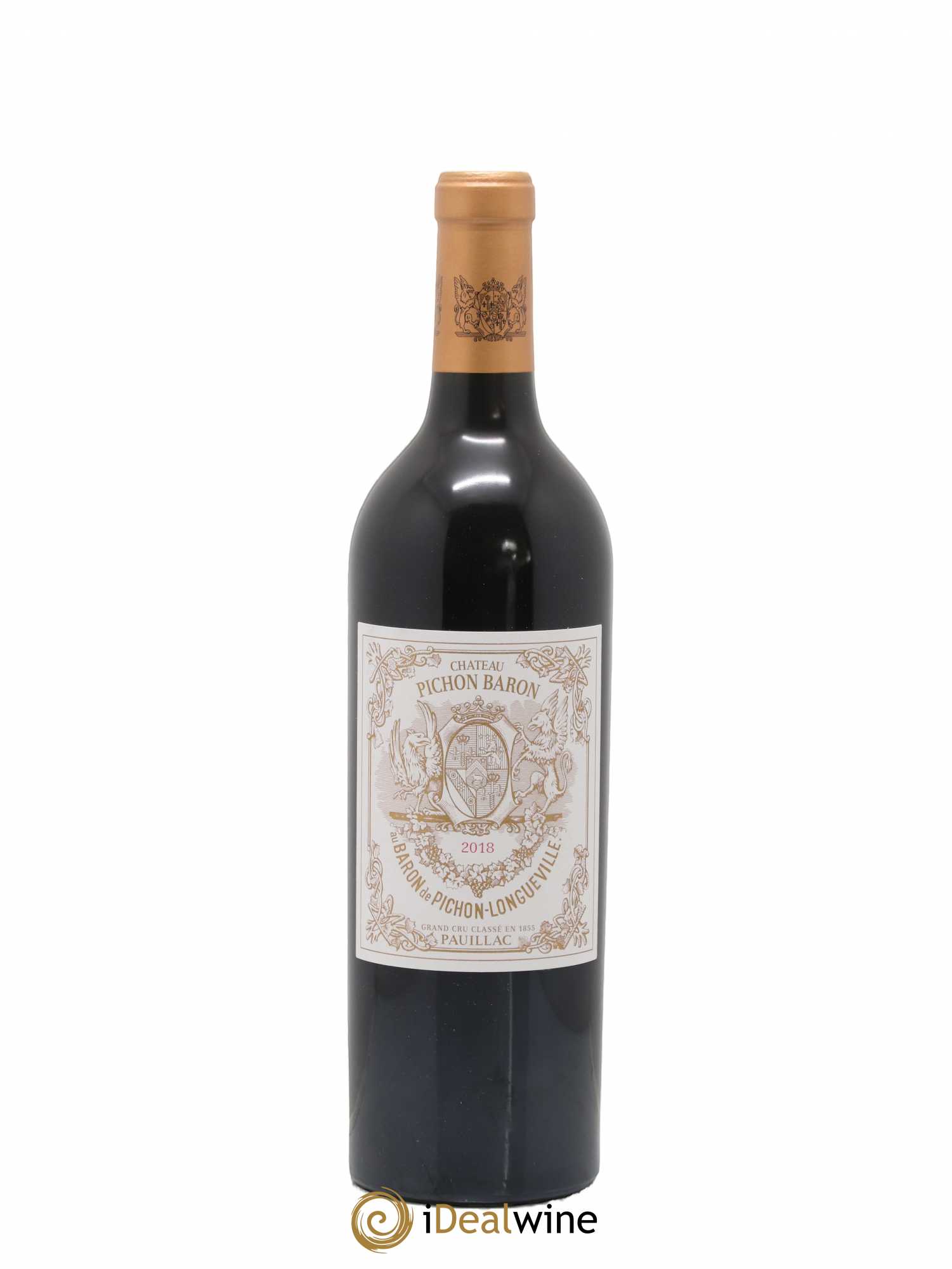 Pichon Longueville Baron 2ème Grand Cru Classé 2018 - Lot de 1 bouteille - 0