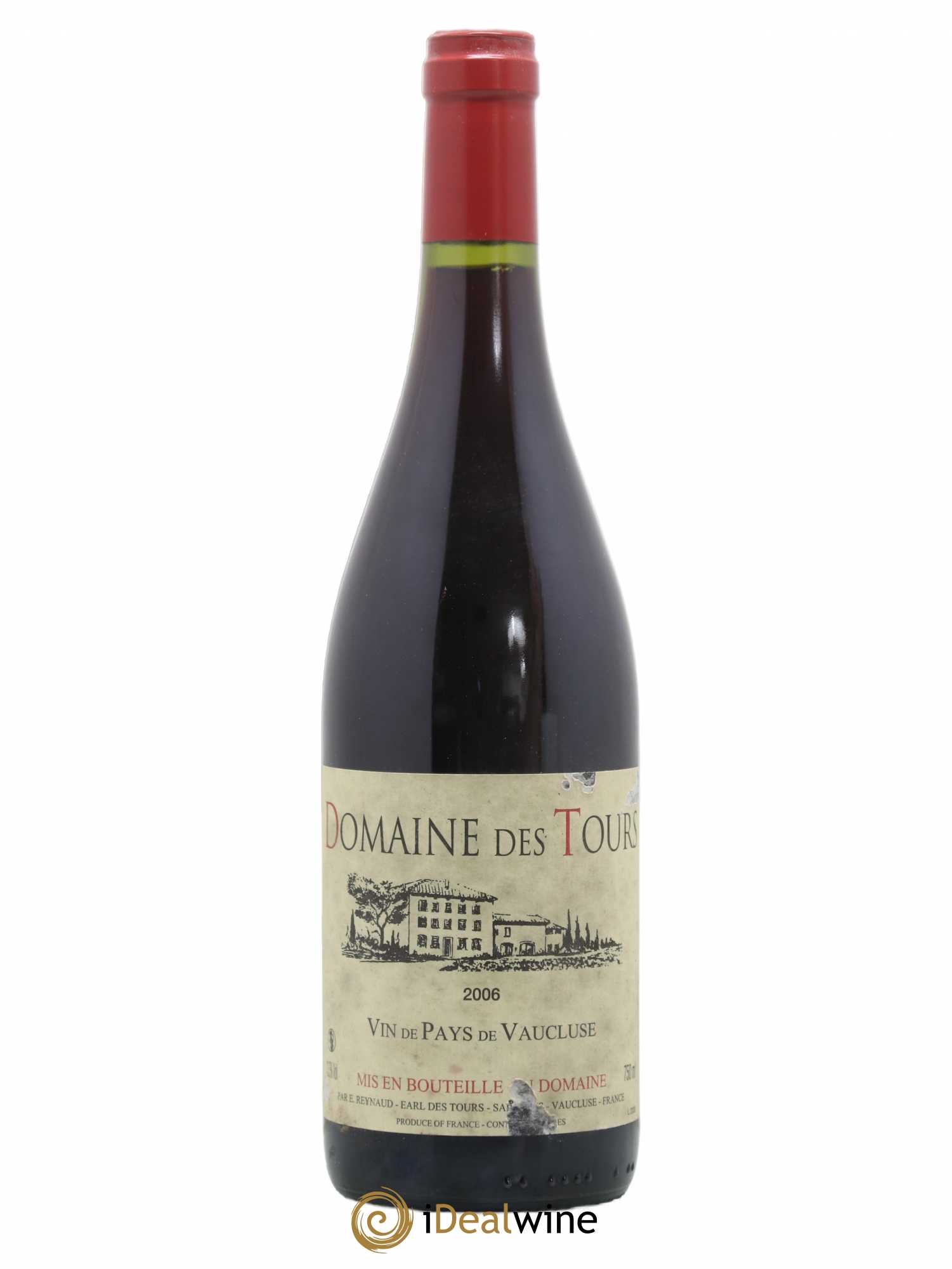 Vaucluse (Vin de Pays de Vaucluse) Domaine des Tours Emmanuel Reynaud 2006 - Lot de 1 bouteille - 0