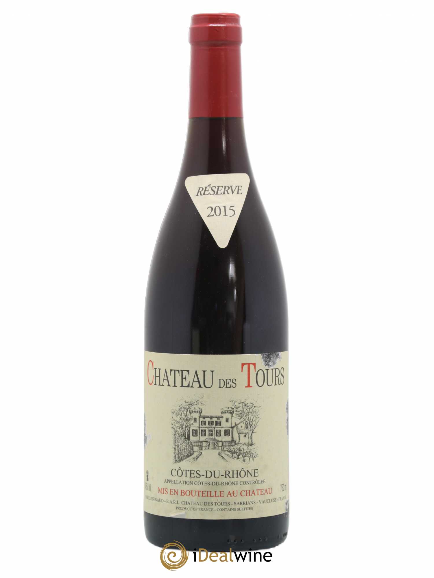 Côtes-du-Rhône Château des Tours Emmanuel Reynaud 2015 - Lot de 1 bouteille - 0
