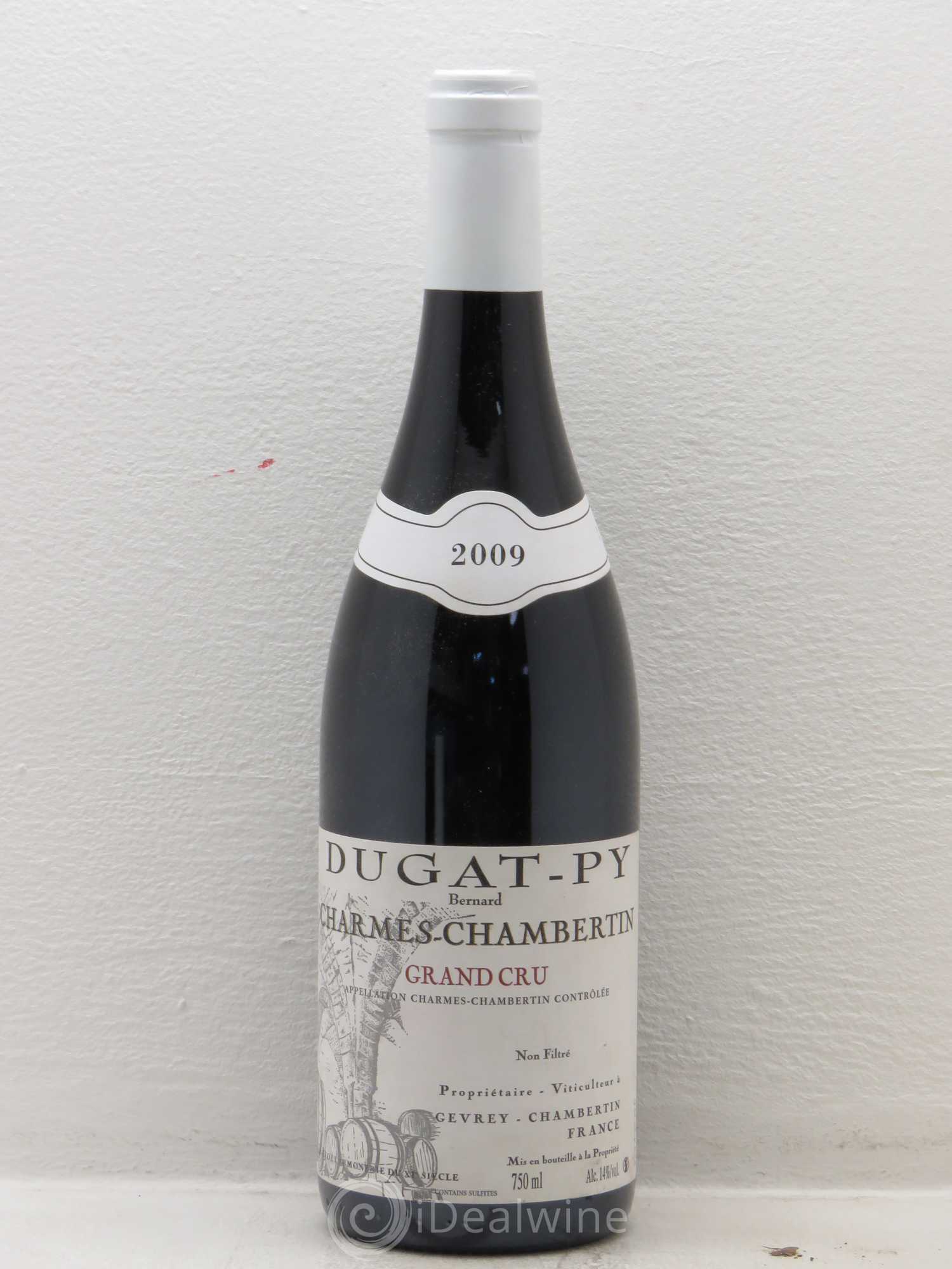 Charmes-Chambertin Grand Cru Dugat-Py (sans prix de réserve) 2009 - Lot de 1 bouteille - 0