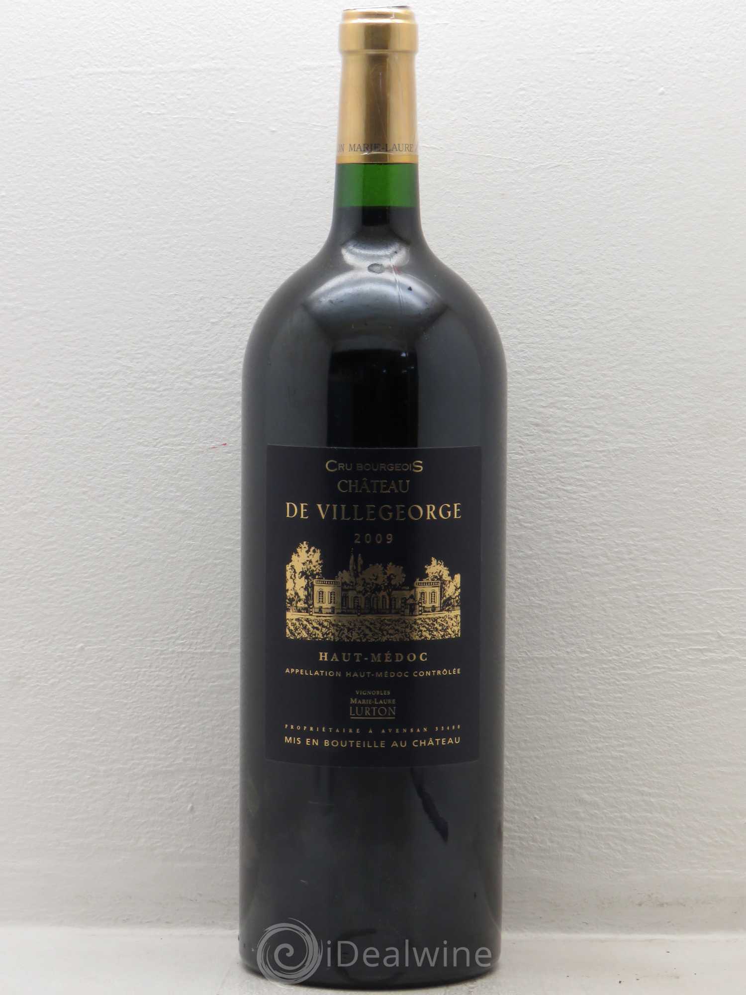 Château Villegeorge Cru Bourgeois (sans prix de réserve) 2009 - Lot de 1 magnum - 0