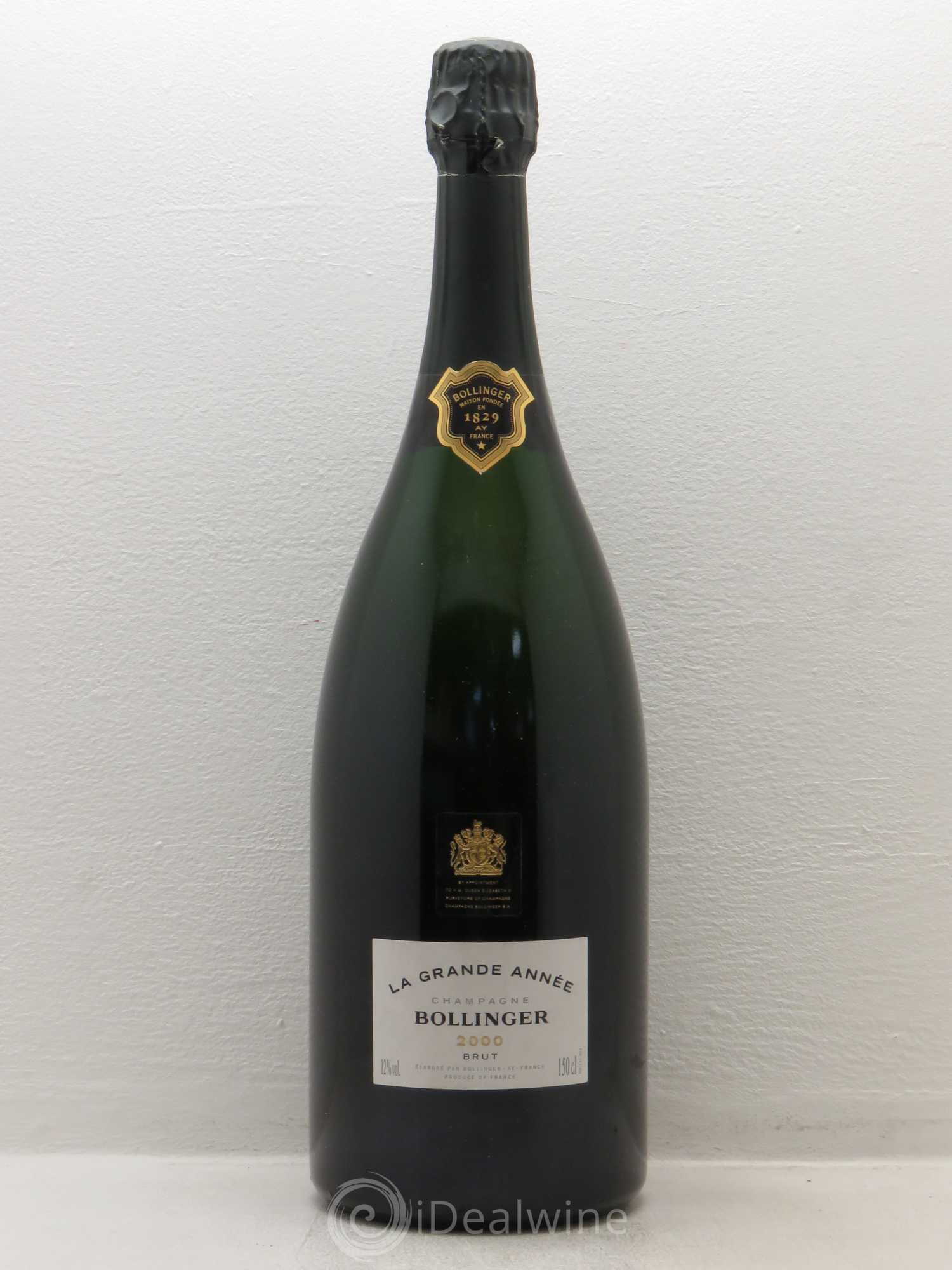 La Grande Année Brut Bollinger (sans prix de réserve) 2000 - Lot de 1 magnum - 0