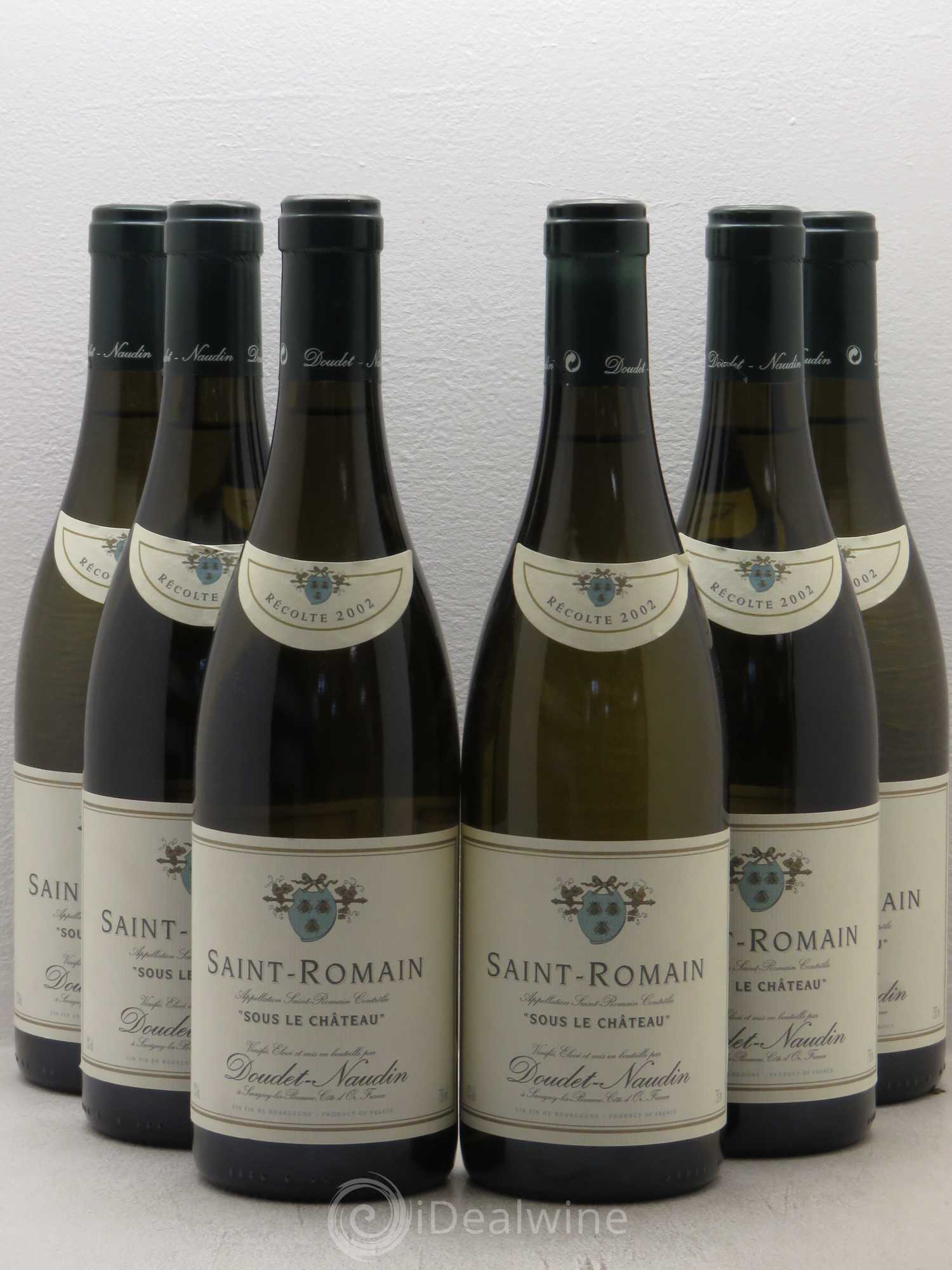 Saint-Romain Doudet Naudin Sous Le Château (sans prix de réserve) 2002 - Posten von 6 Flaschen - 0
