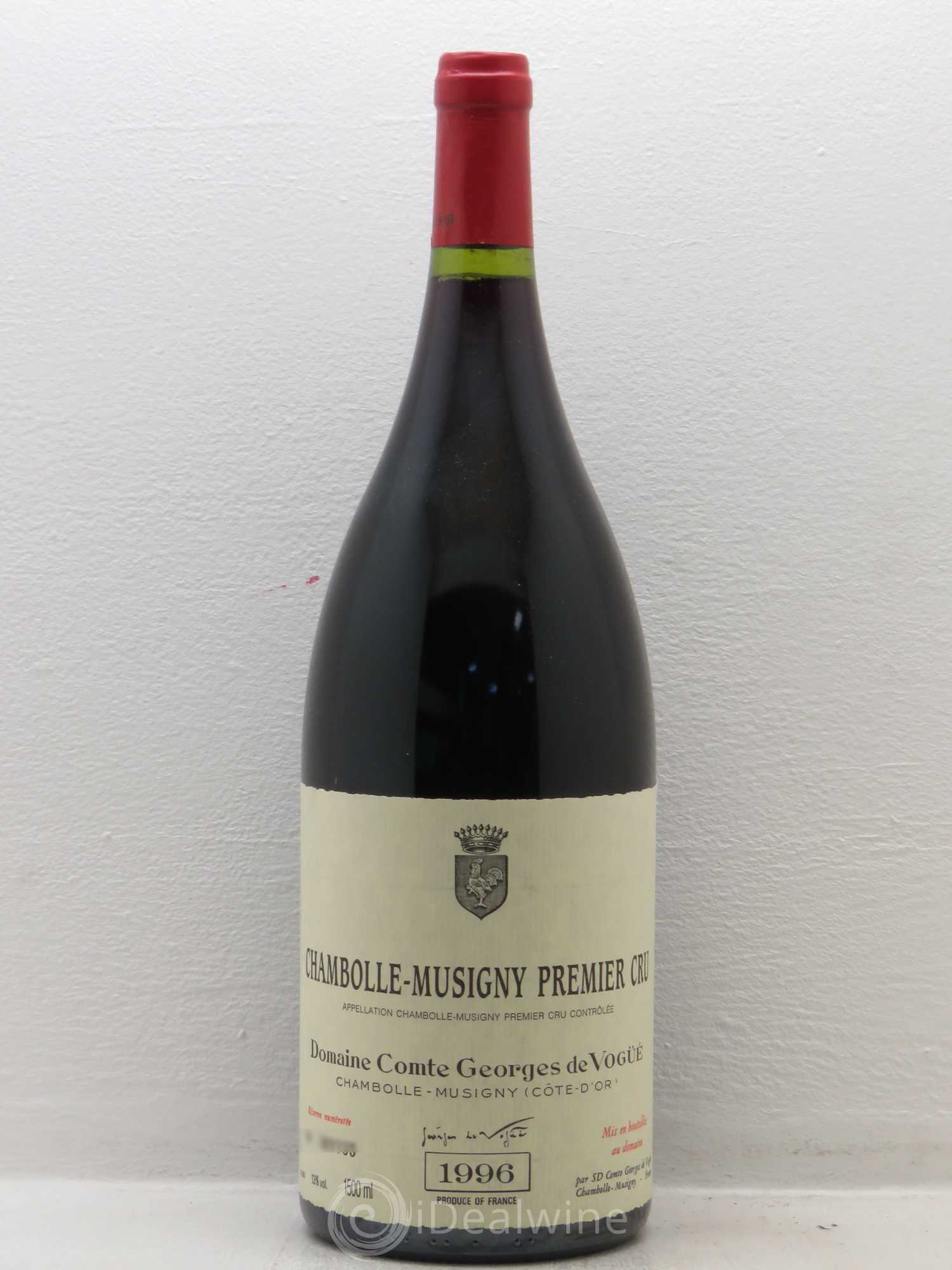 Chambolle-Musigny 1er Cru Comte Georges de Vogüé (sans prix de réserve) 1996 - Lot de 1 magnum - 0