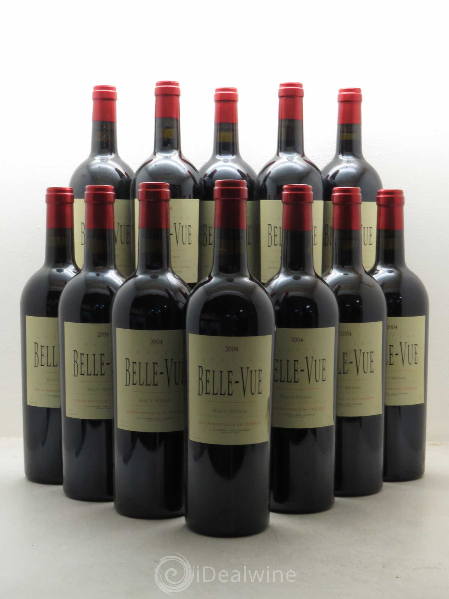 Château Belle-Vue 2004 - Lot de 12 bouteilles - 0