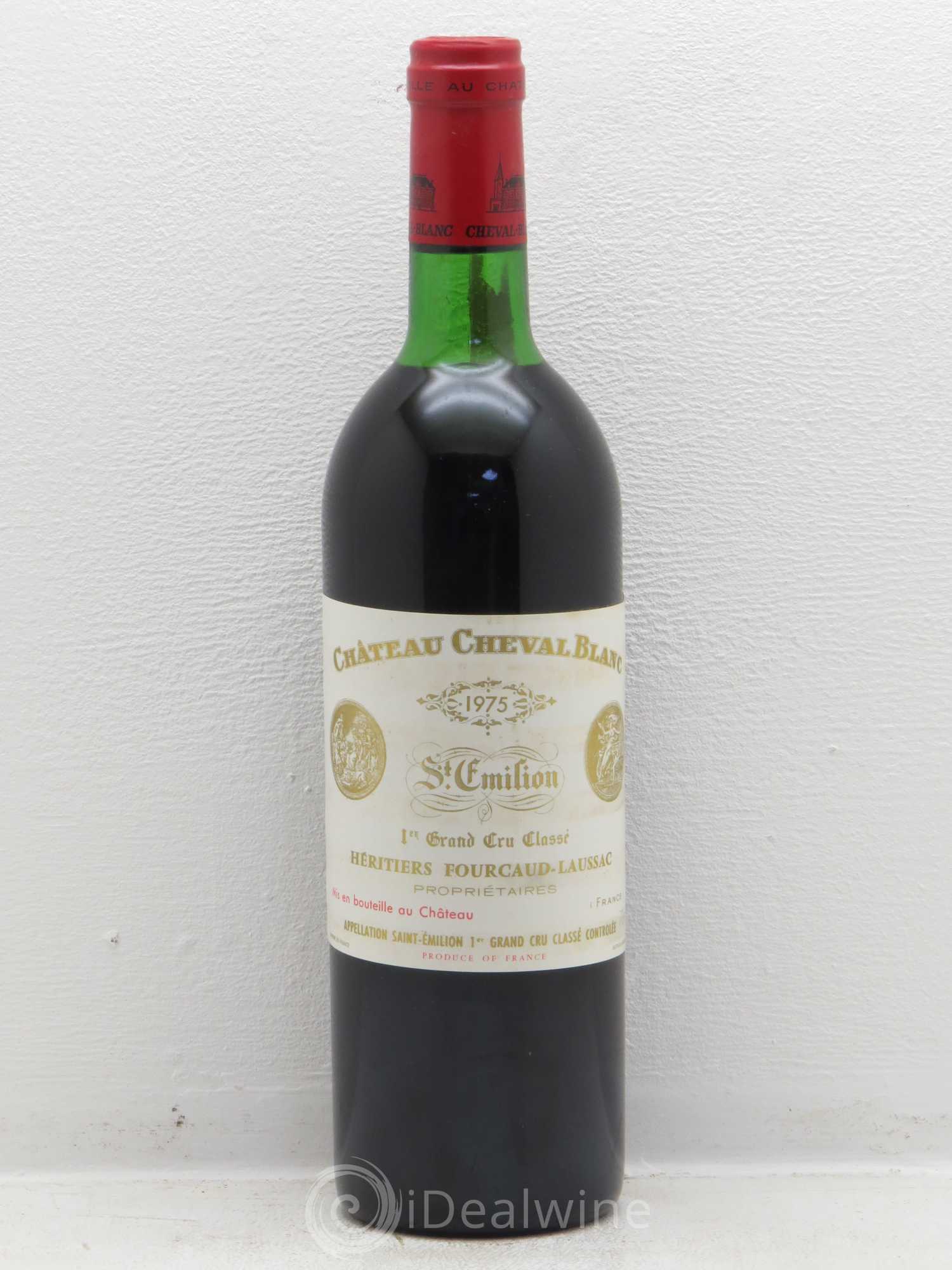 Château Cheval Blanc 1er Grand Cru Classé A 1975 - Lot de 1 bouteille - 0