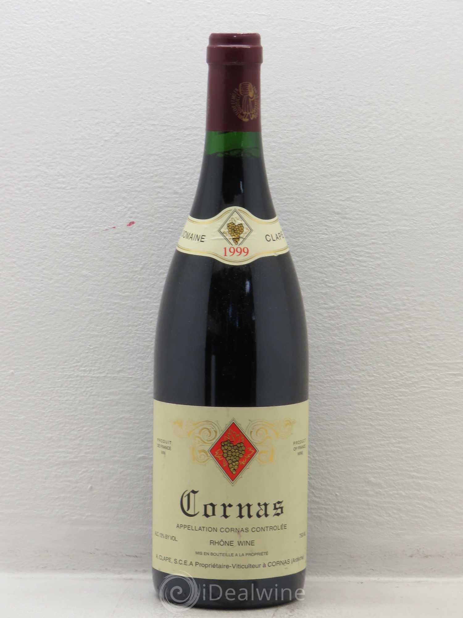Cornas Auguste Clape (sans prix de réserve) 1999 - Lot de 1 bouteille - 0