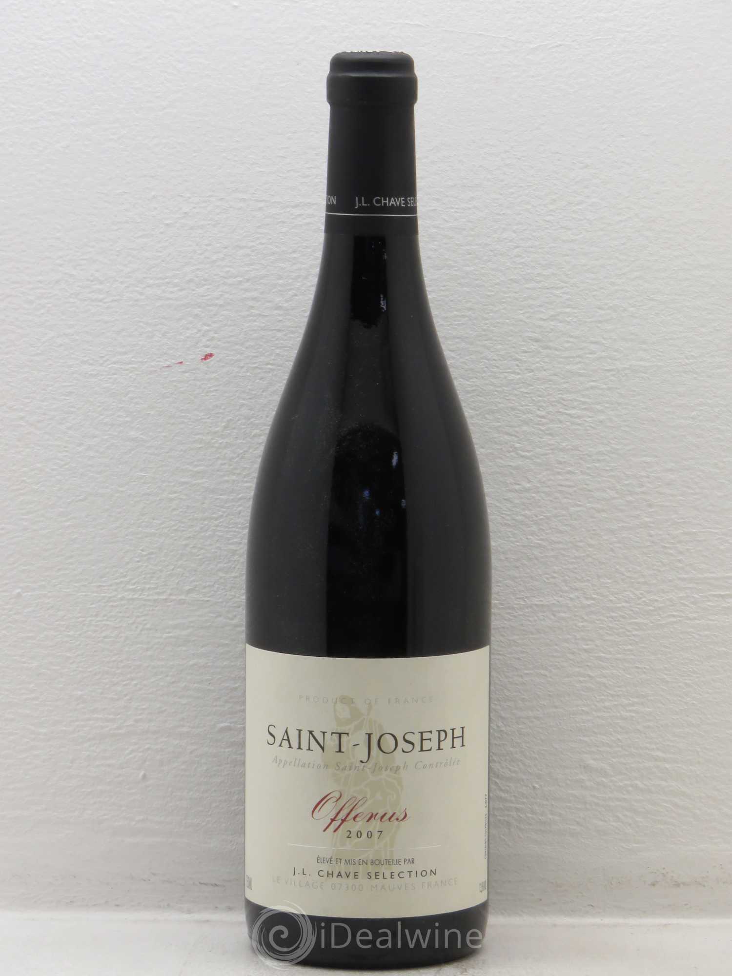 Saint-Joseph Offerus J-L. Chave Sélection 2007 - Lot de 1 bouteille - 0