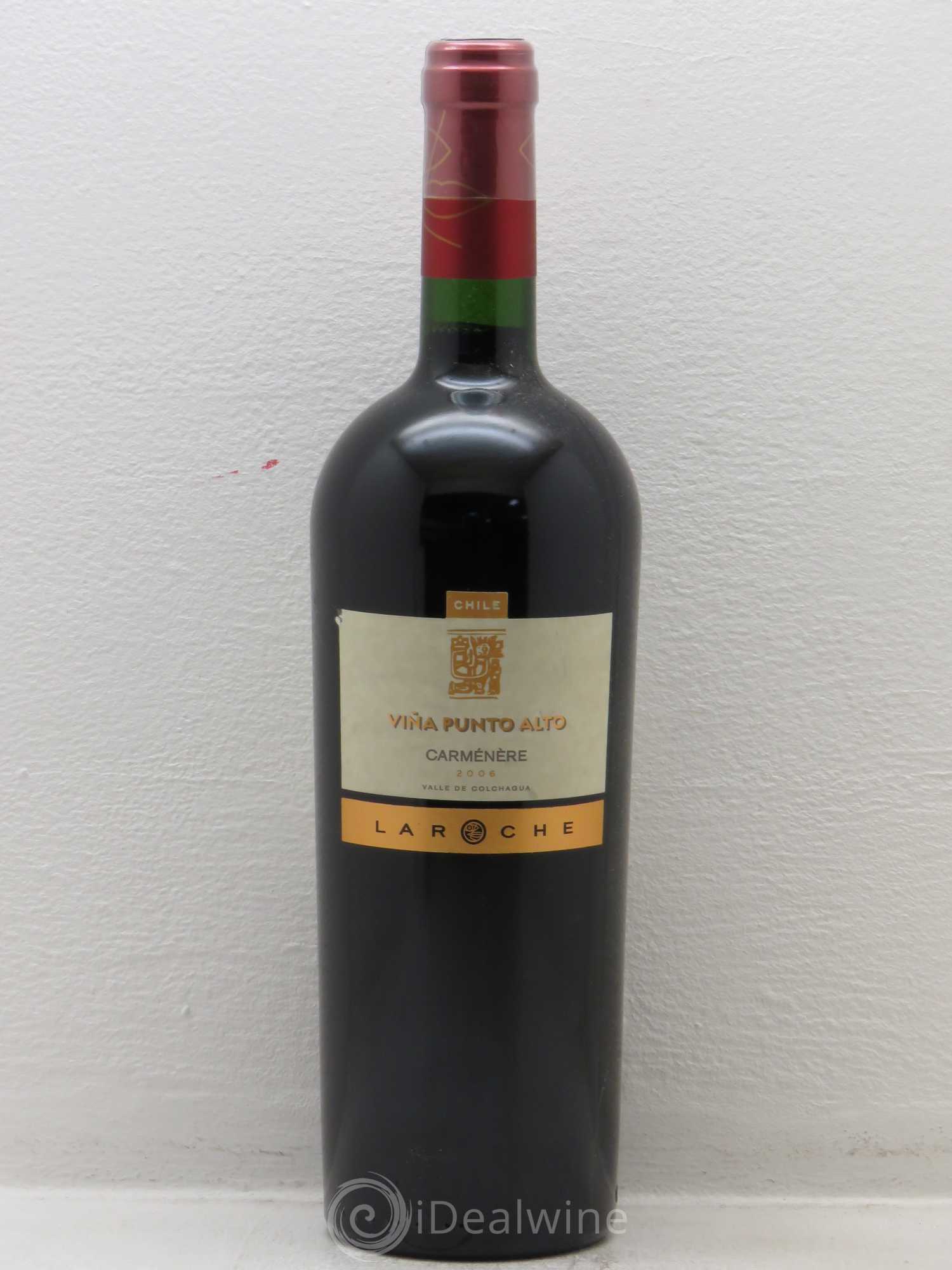 Chili Carménère Vino Punto Alto Domaine Laroche 2006 - Posten von 1 Flasche - 0