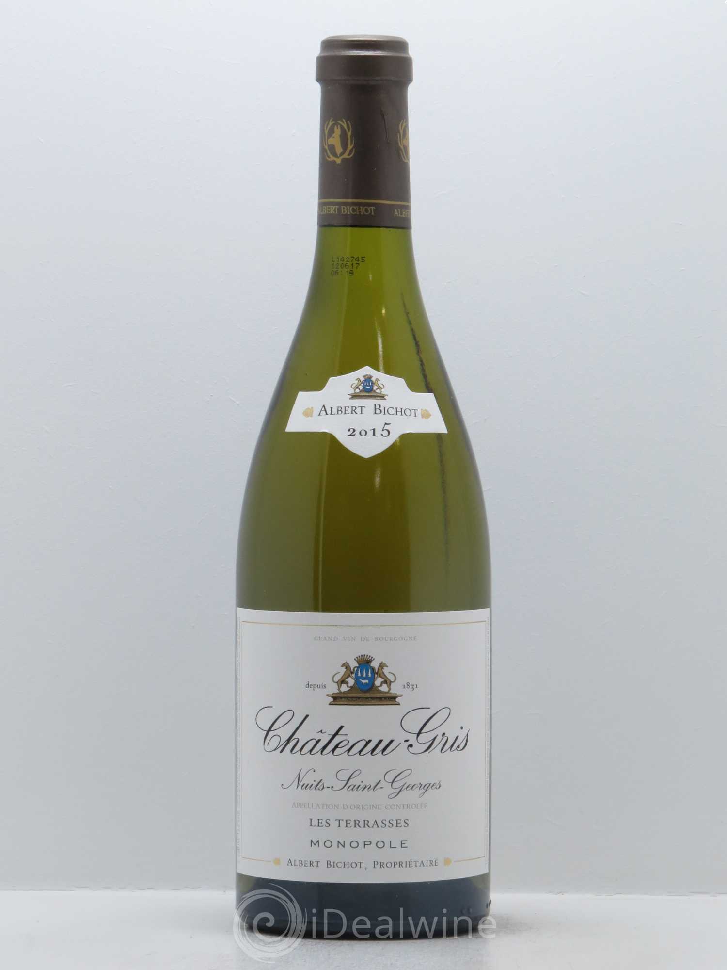 Nuits-Saint-Georges Les Terrasses Château Gris - Albert Bichot 2015 - Lot de 1 bouteille - 0