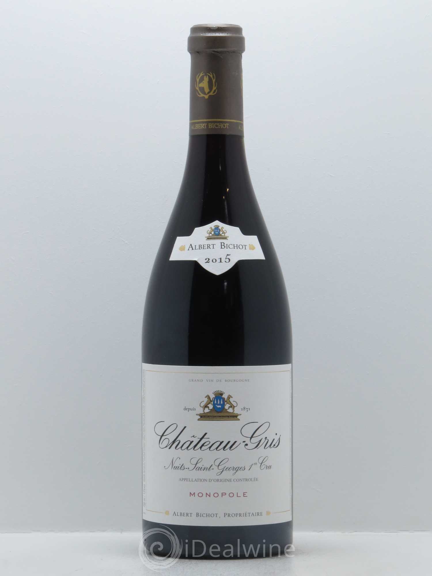 Nuits-Saint-Georges 1er Cru Château Gris - Albert Bichot 2015 - Lot de 1 bouteille - 0