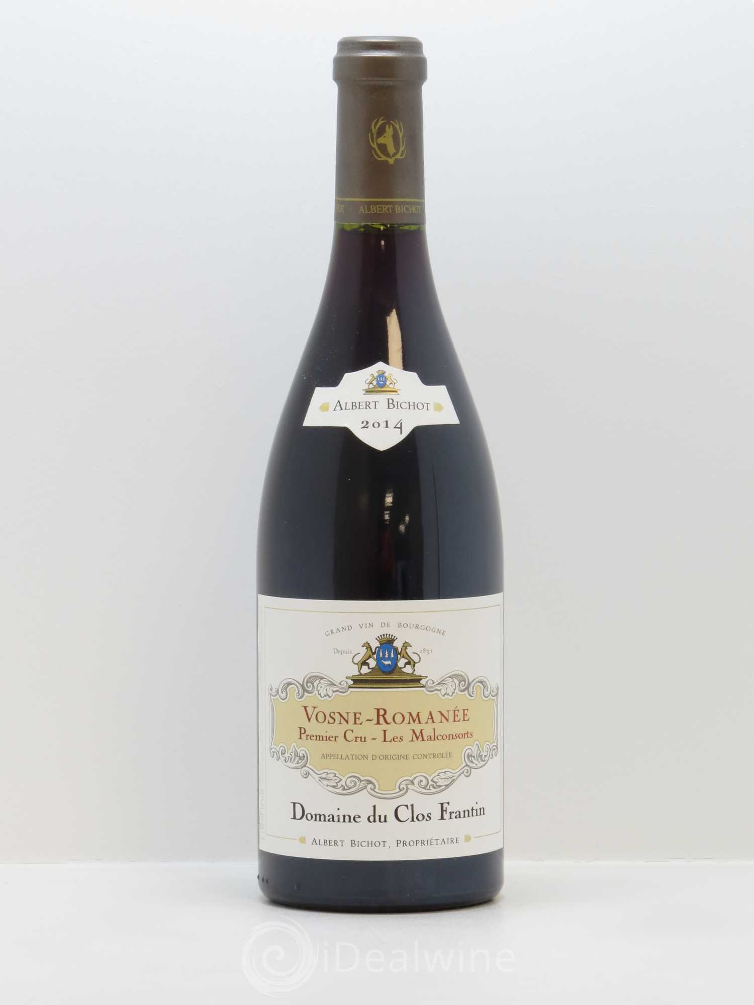 Vosne-Romanée 1er Cru Les Malconsorts Clos Frantin - Albert Bichot 2014 - Lot de 1 bouteille - 0