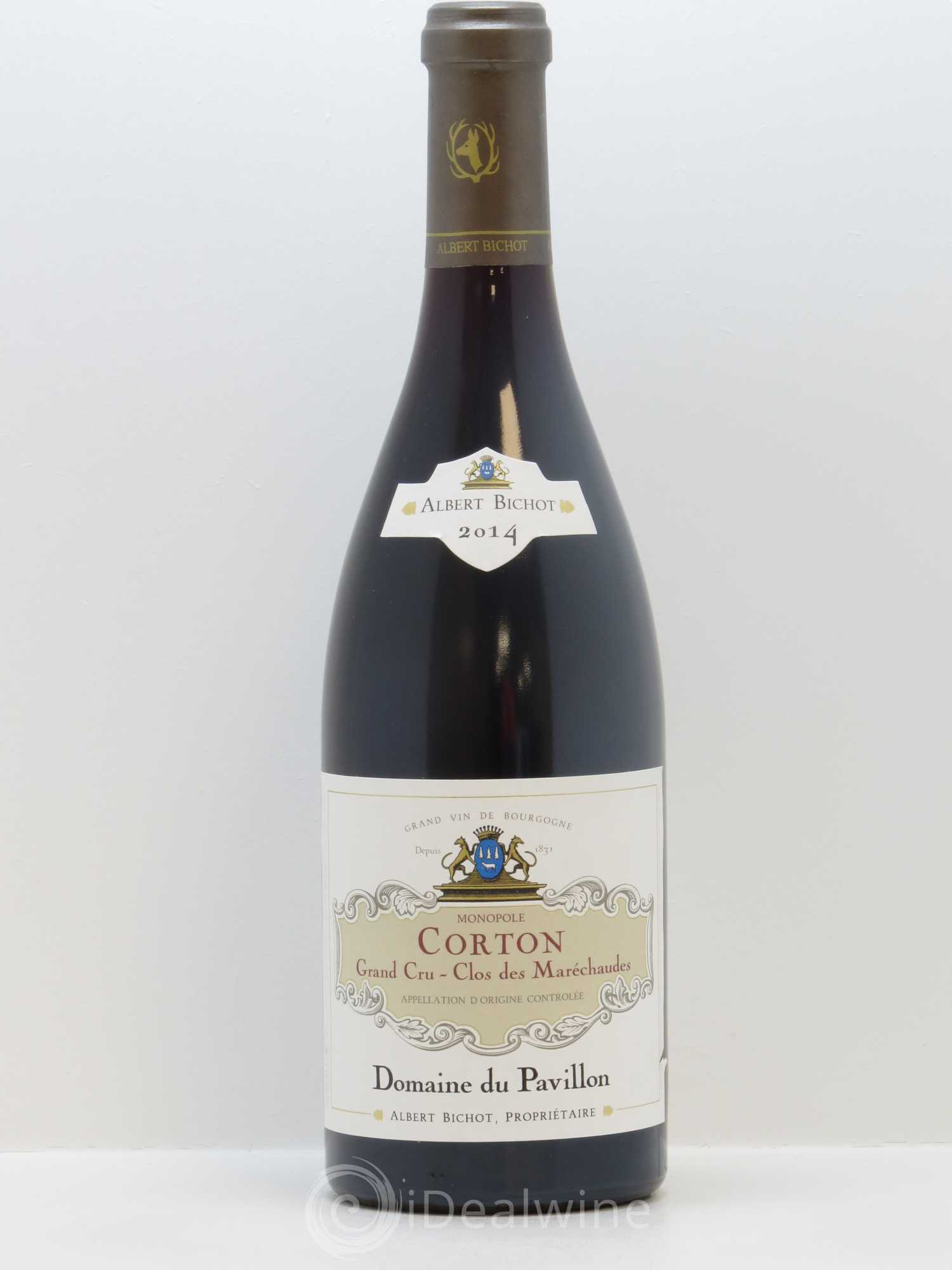 Corton Grand Cru Clos des Maréchaudes Domaine du Pavillon - Albert Bichot 2014 - Lot de 1 bouteille - 0
