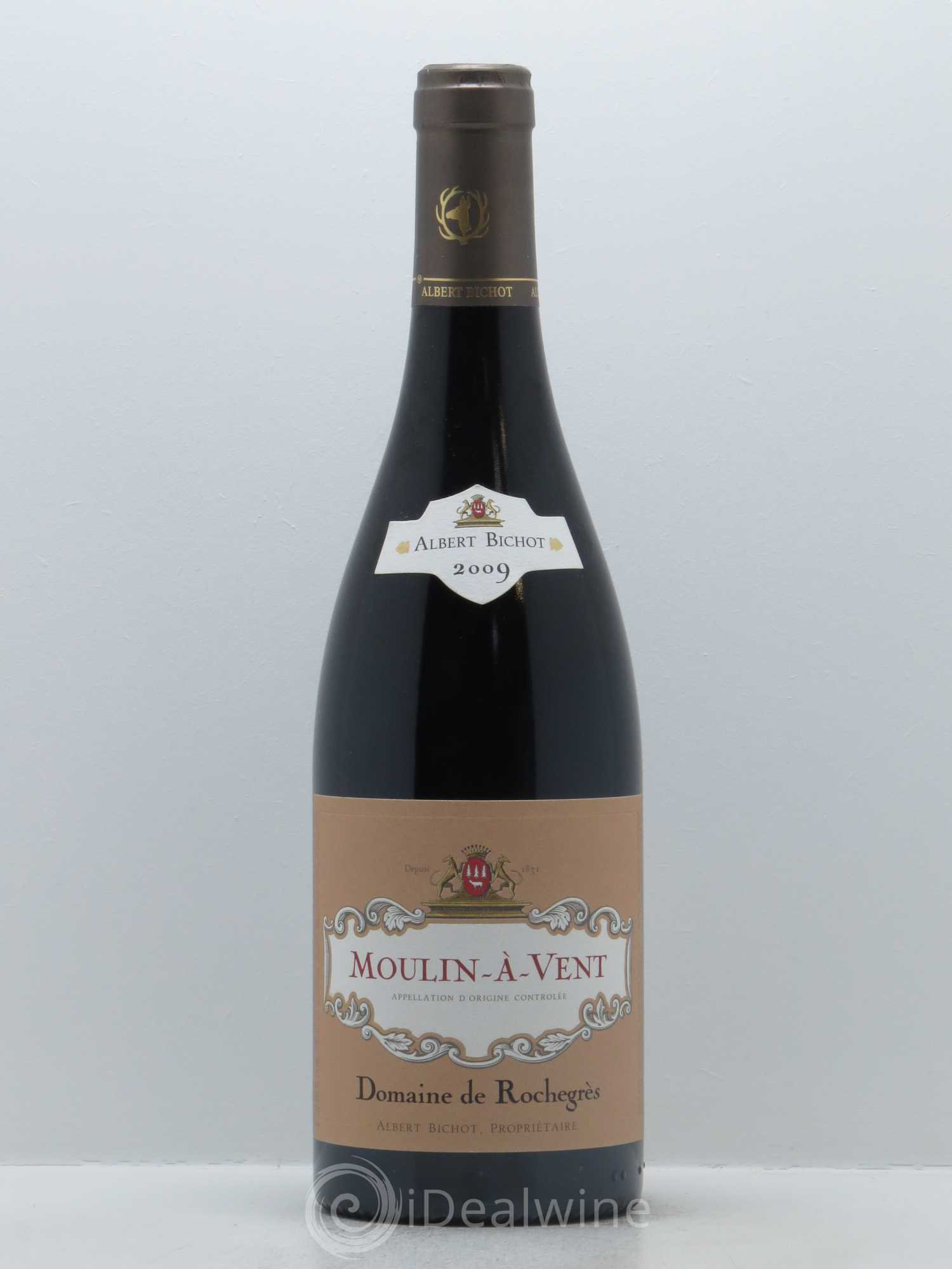 Moulin-à-Vent Rochegrès Domaine de Rochegrès - Albert Bichot 2009 - Posten von 1 Flasche - 0