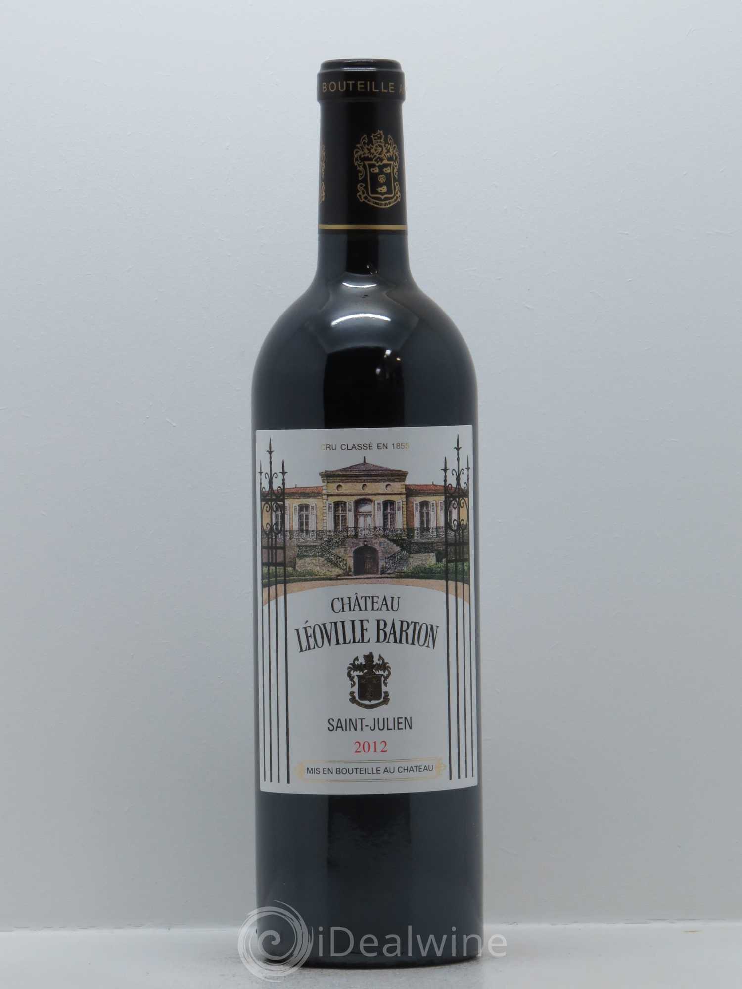 Château Léoville Barton 2ème Grand Cru Classé 2012 - Lot de 1 bouteille - 0