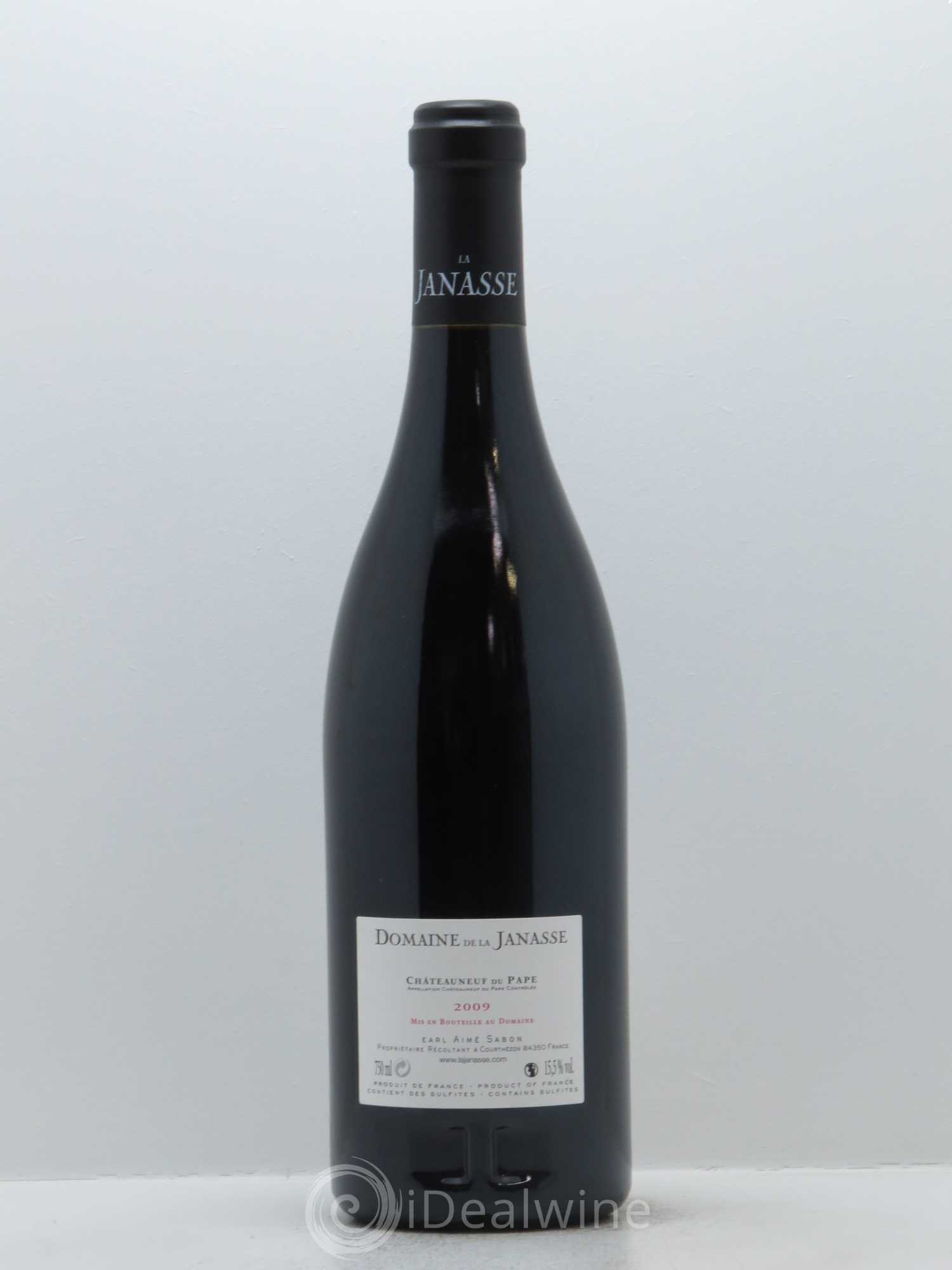Châteauneuf-du-Pape La Janasse (Domaine de) 2009 - Lot de 1 bouteille - 1