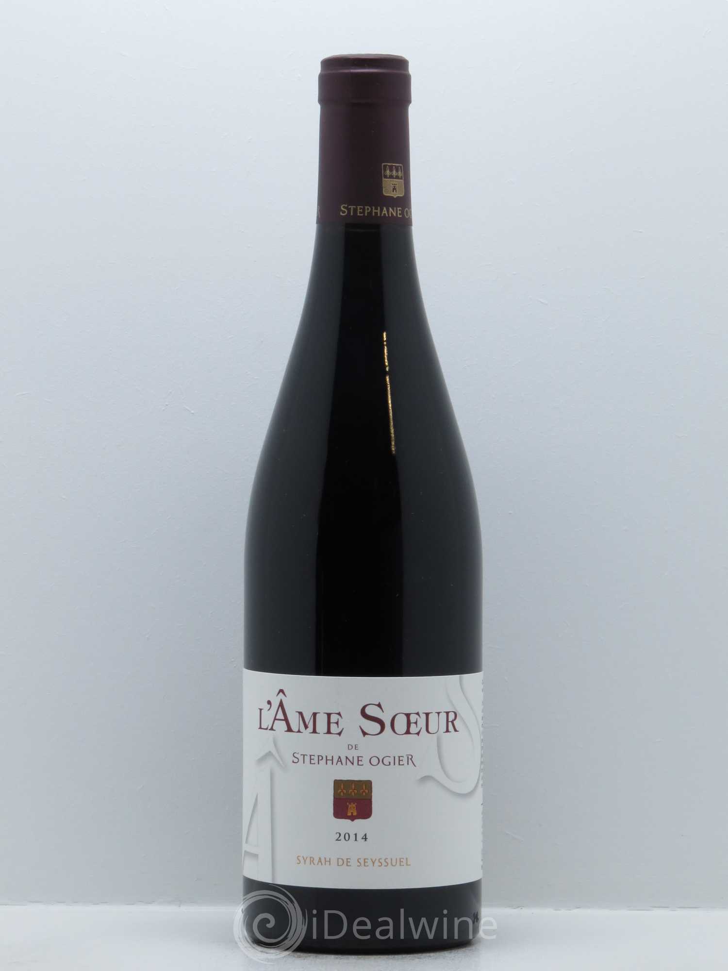 Collines Rhodaniennes L'Ame Soeur Syrah de Seyssuel Stéphane Ogier 2014 - Lot de 1 bouteille - 0