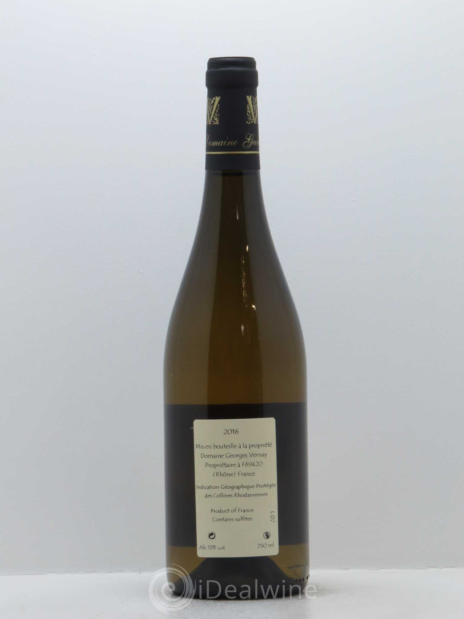 Collines Rhodaniennes Le Pied de Samson Georges Vernay 2016 - Lot de 1 bouteille - 1