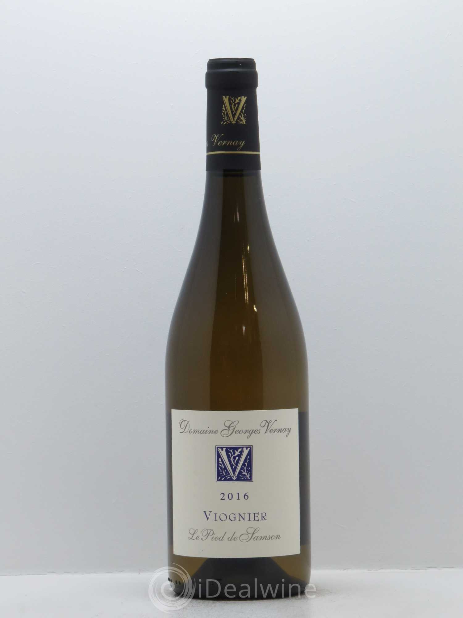 Collines Rhodaniennes Le Pied de Samson Georges Vernay 2016 - Lot de 1 bouteille - 0