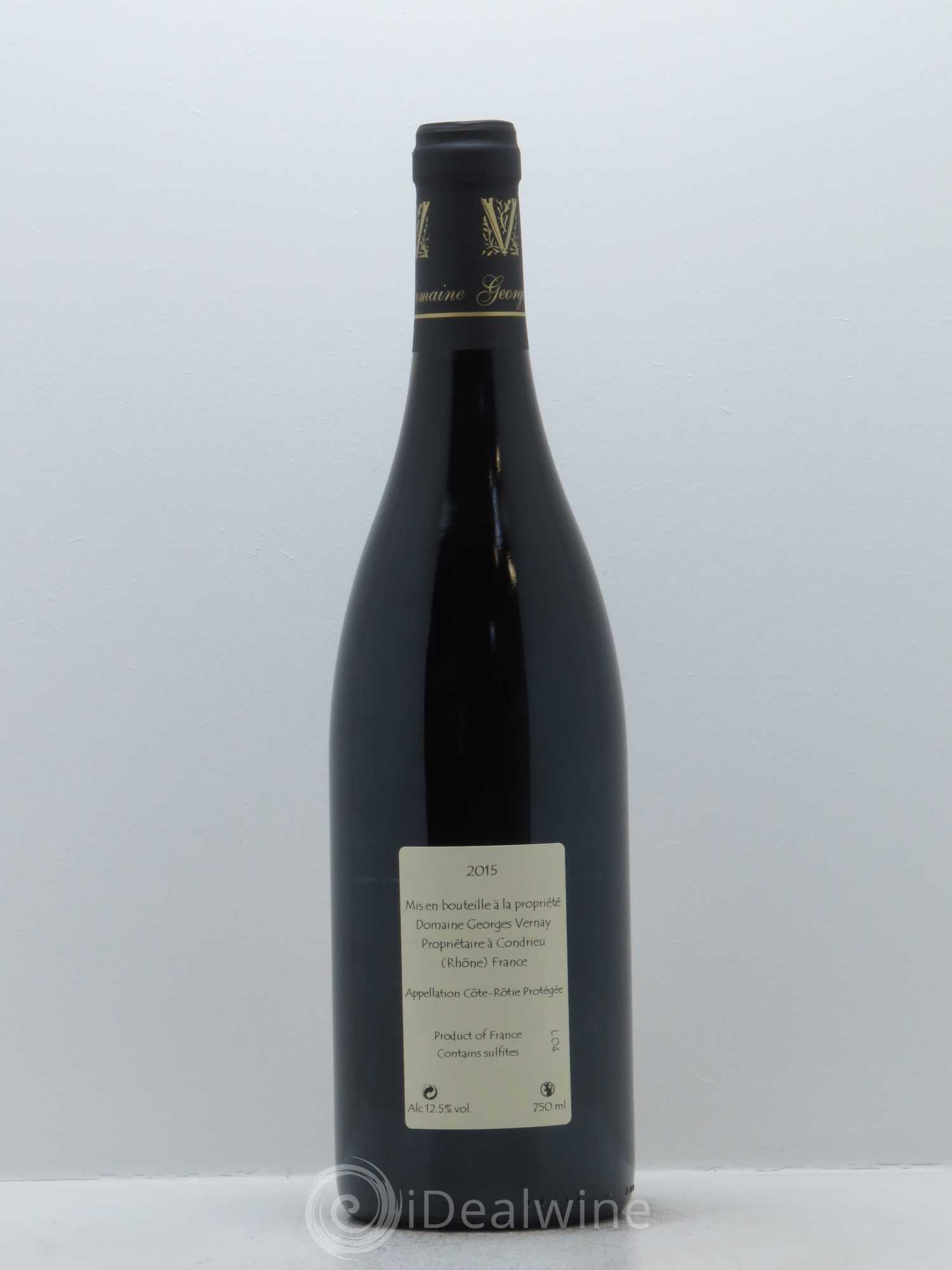 Côte-Rôtie Blonde du Seigneur Georges Vernay 2015 - Lot de 1 bouteille - 1