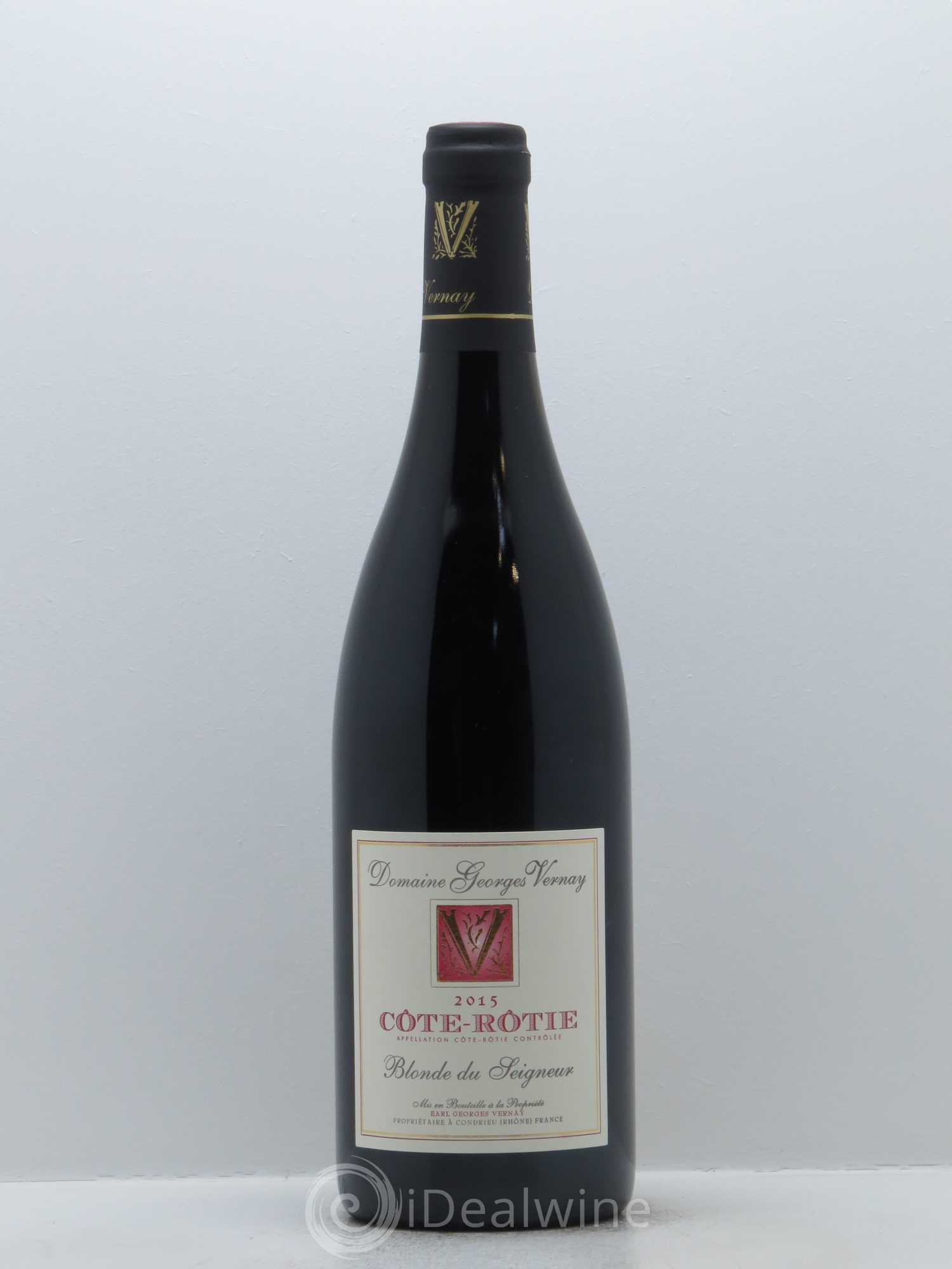 Côte-Rôtie Blonde du Seigneur Georges Vernay 2015 - Lot de 1 bouteille - 0