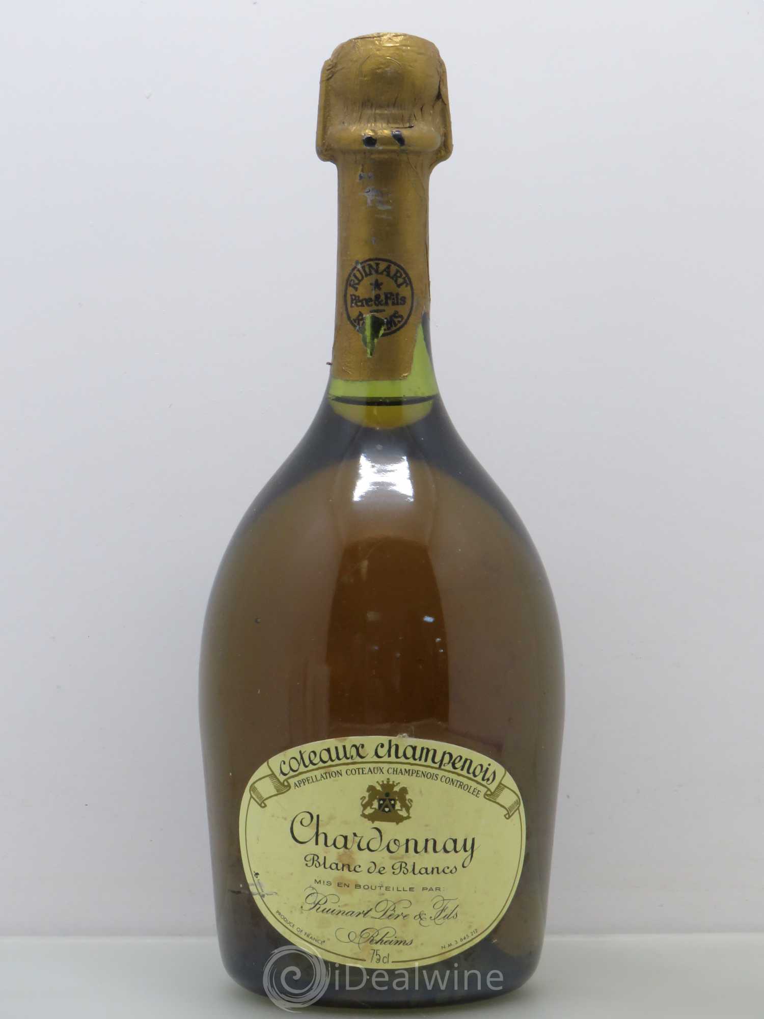 Divers Coteaux Champenois Blanc de Blanc Ruinart Père et Fils - Posten von 1 Flasche - 0