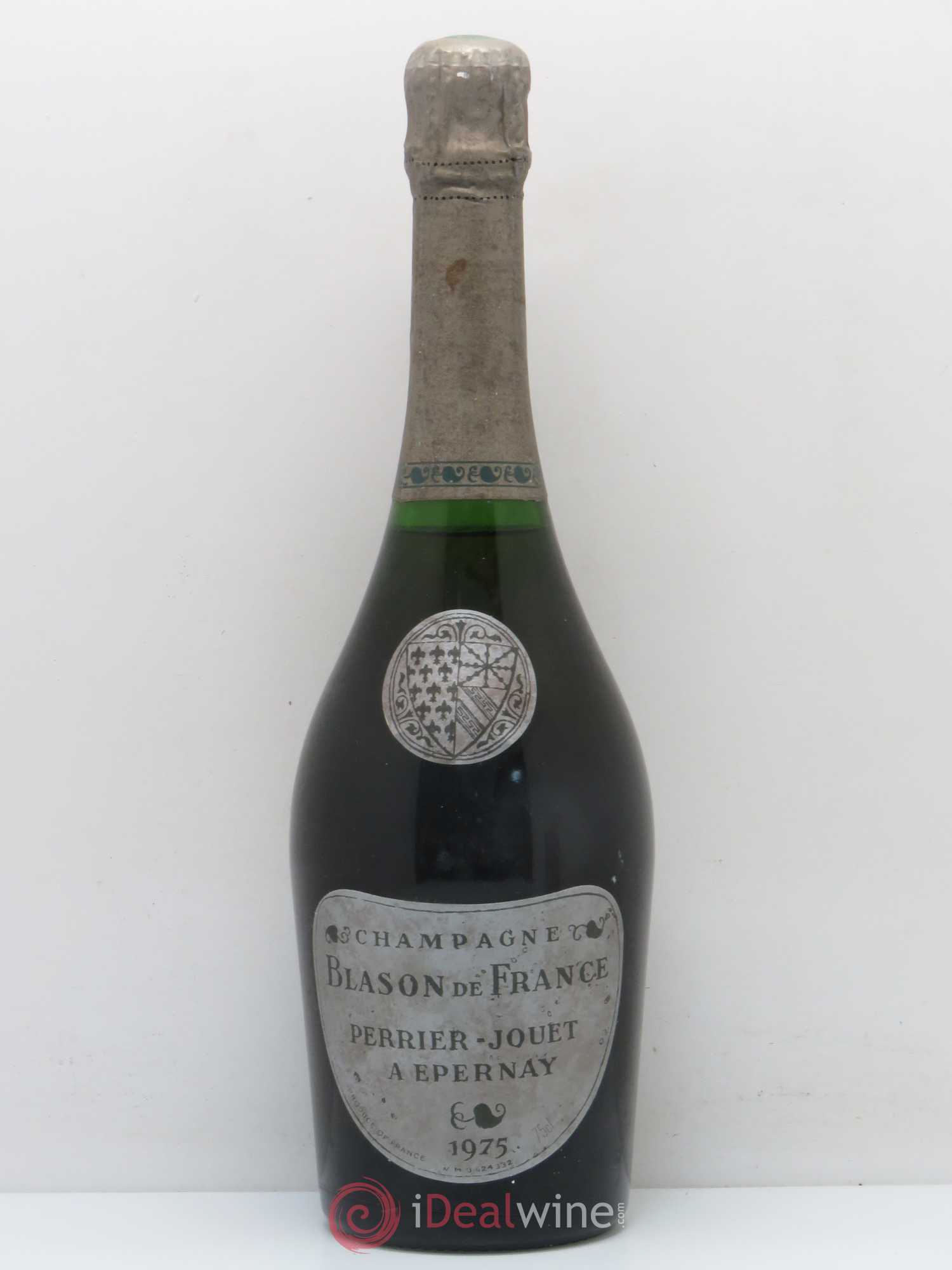 Blason de France Perrier-Jouët 1975 - Lot de 1 bouteille - 0