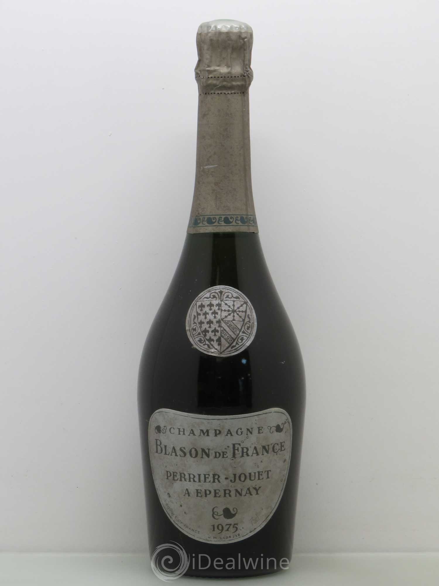 Blason de France Perrier-Jouët 1975 - Lot de 1 bouteille - 0