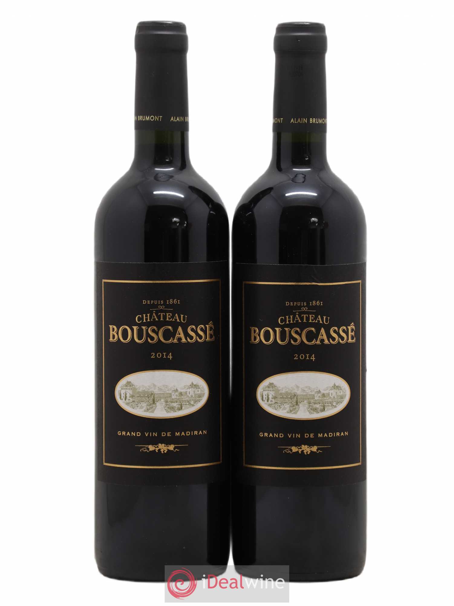 Madiran Château Bouscassé Alain Brumont 2014 - Lot de 2 bouteilles - 0