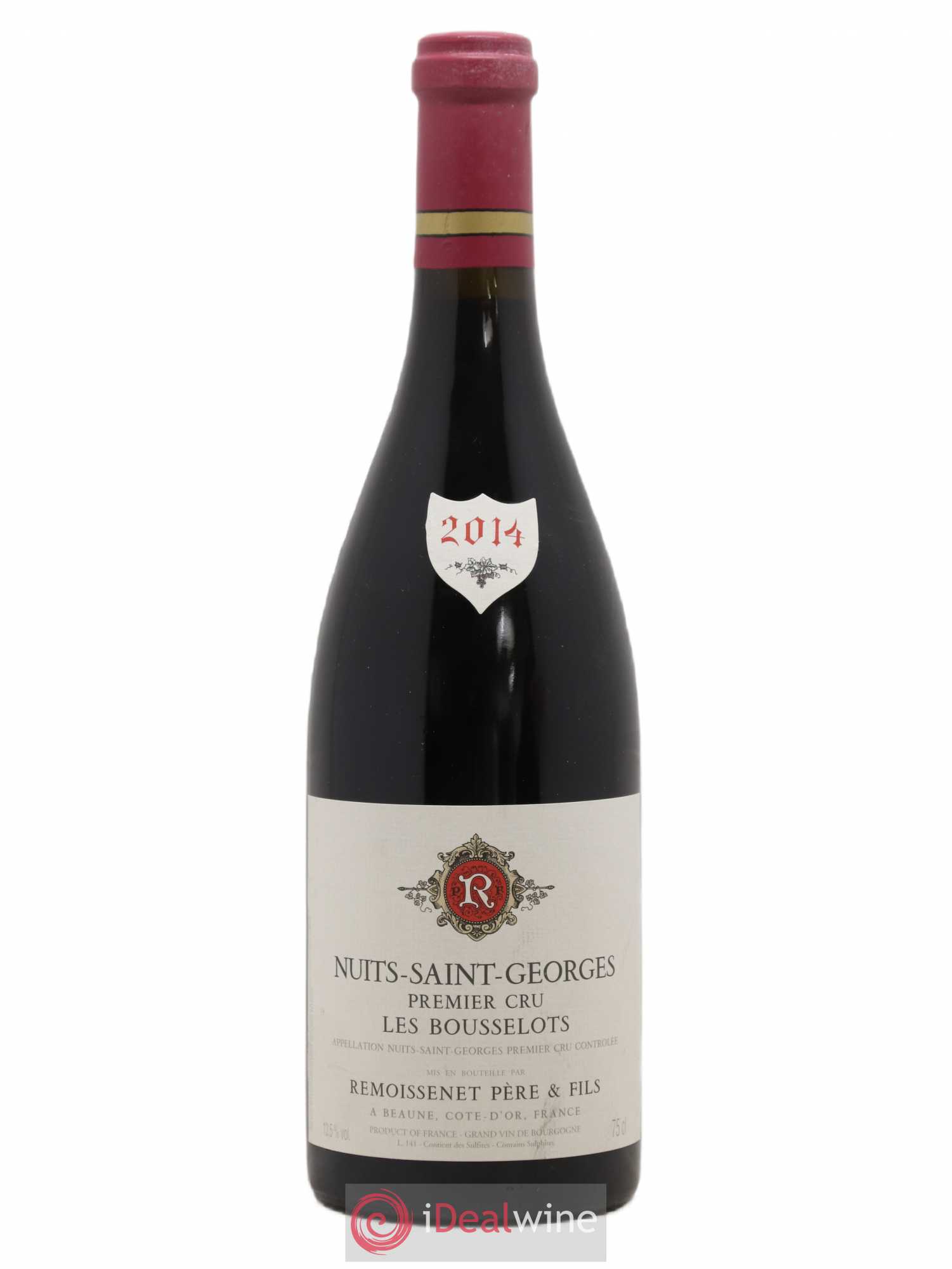 Nuits-Saint-Georges 1er Cru Les Bousselots Domaine Remoissenet 2014 - Posten von 1 Flasche - 0