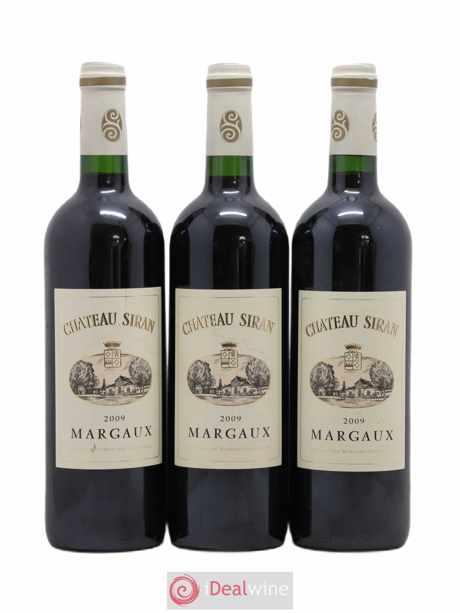 Château Siran 2009 - Lot de 3 bouteilles - 0