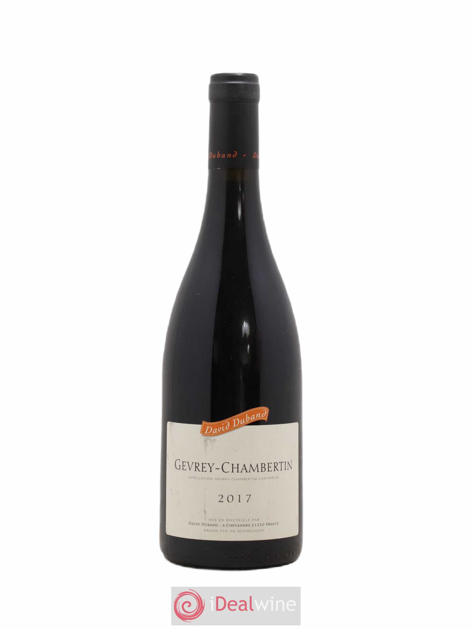 Gevrey-Chambertin David Duband (Domaine) 2017 - Lot de 1 bouteille - 0