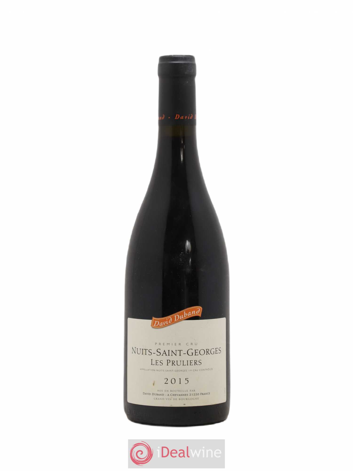 Nuits-Saint-Georges 1er Cru Les Pruliers David Duband (Domaine) 2015 - Lot de 1 bouteille - 0