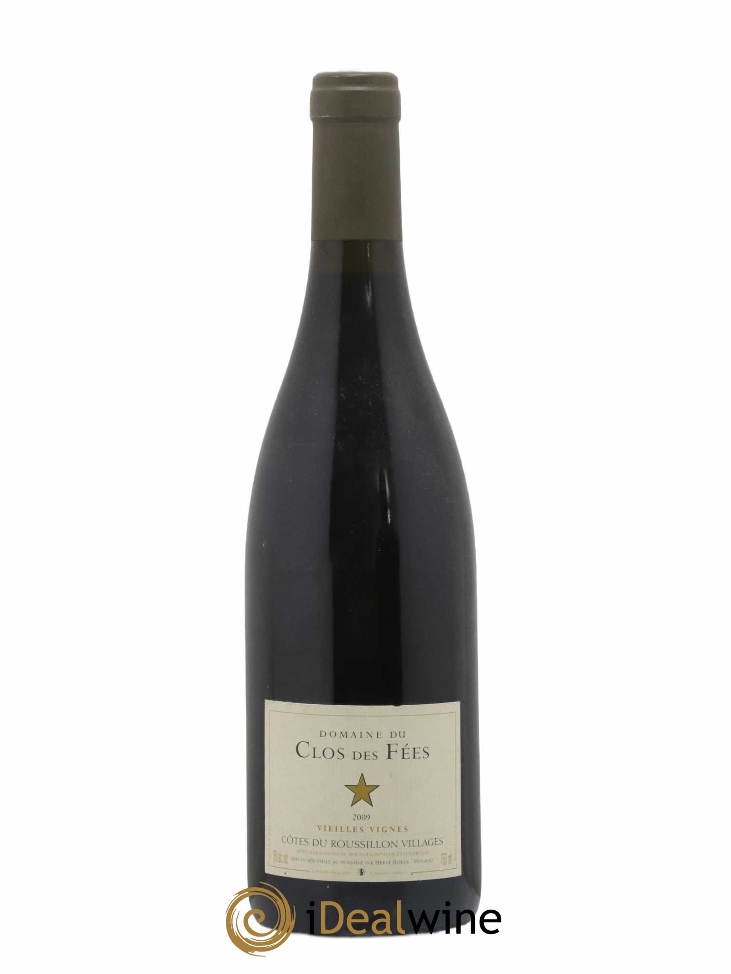 Côtes du Roussillon Villages Clos des Fées Vieilles vignes Hervé Bizeul (sans prix de réserve) 2009 - Lot de 1 bouteille - 0
