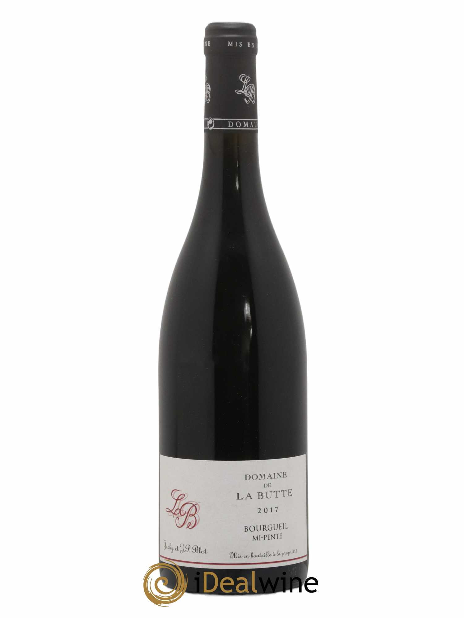 Bourgueil Mi-Pente Domaine de La Butte - Jacky Blot (sans prix de réserve) 2017 - Lot de 1 bouteille - 0