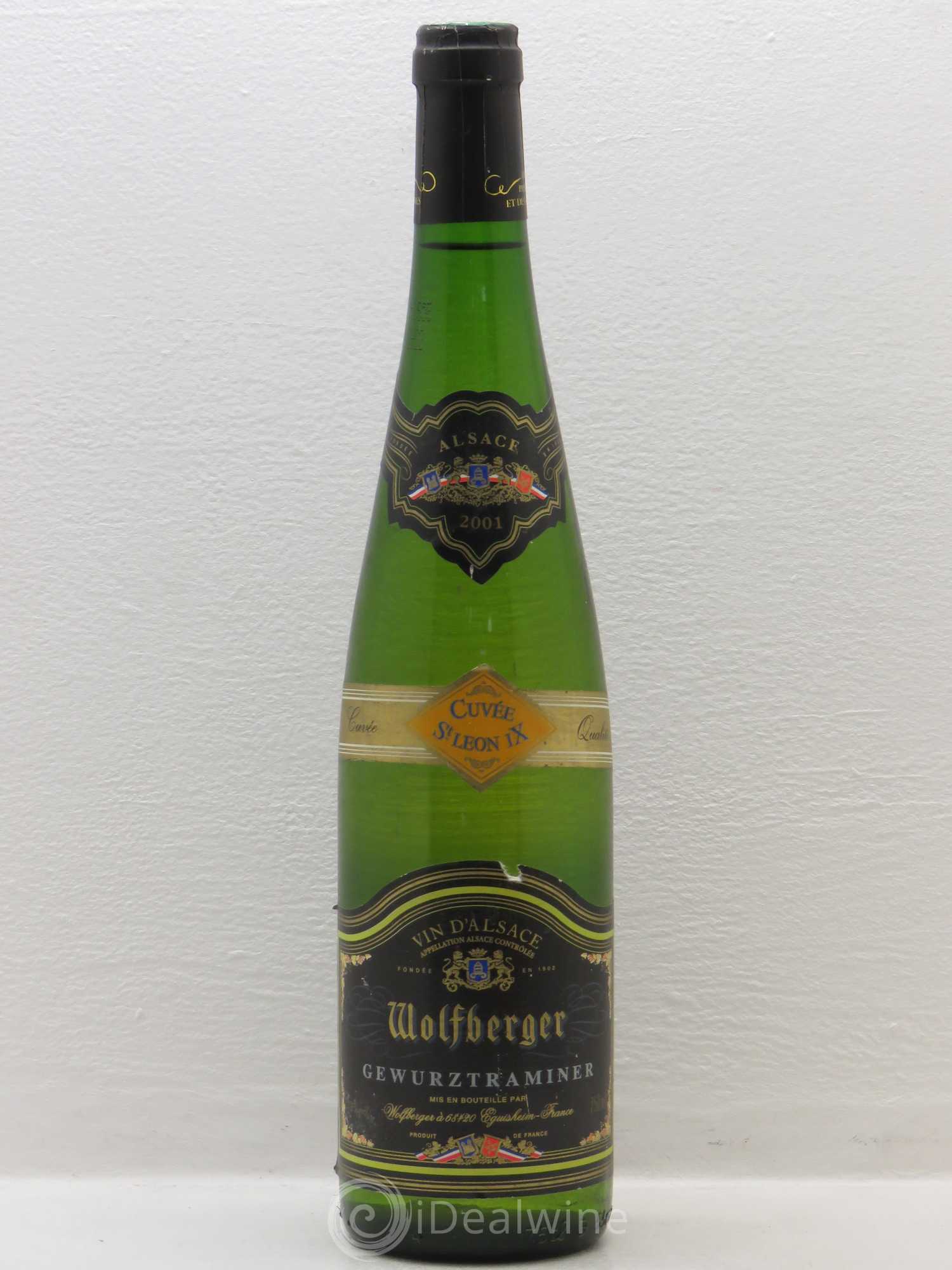 Gewurztraminer Wolfberger Cuvee Saint Leon IX 2001 - Posten von 1 Flasche - 0