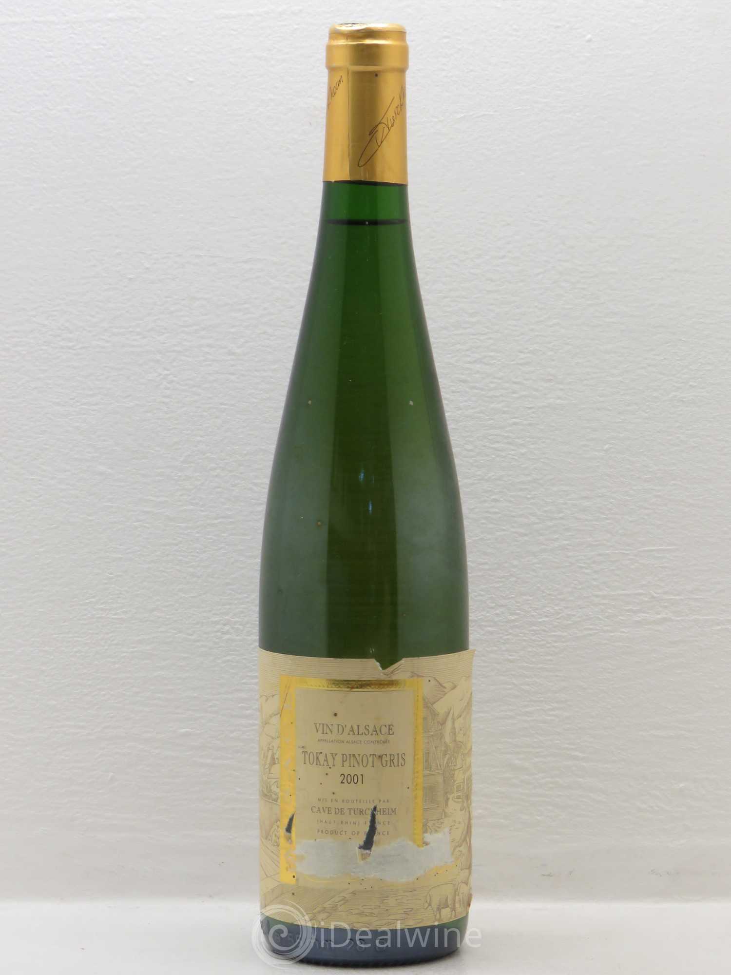 Pinot Gris Cave De Turckheim (sans prix de réserve) 2001 - Posten von 1 Flasche - 0