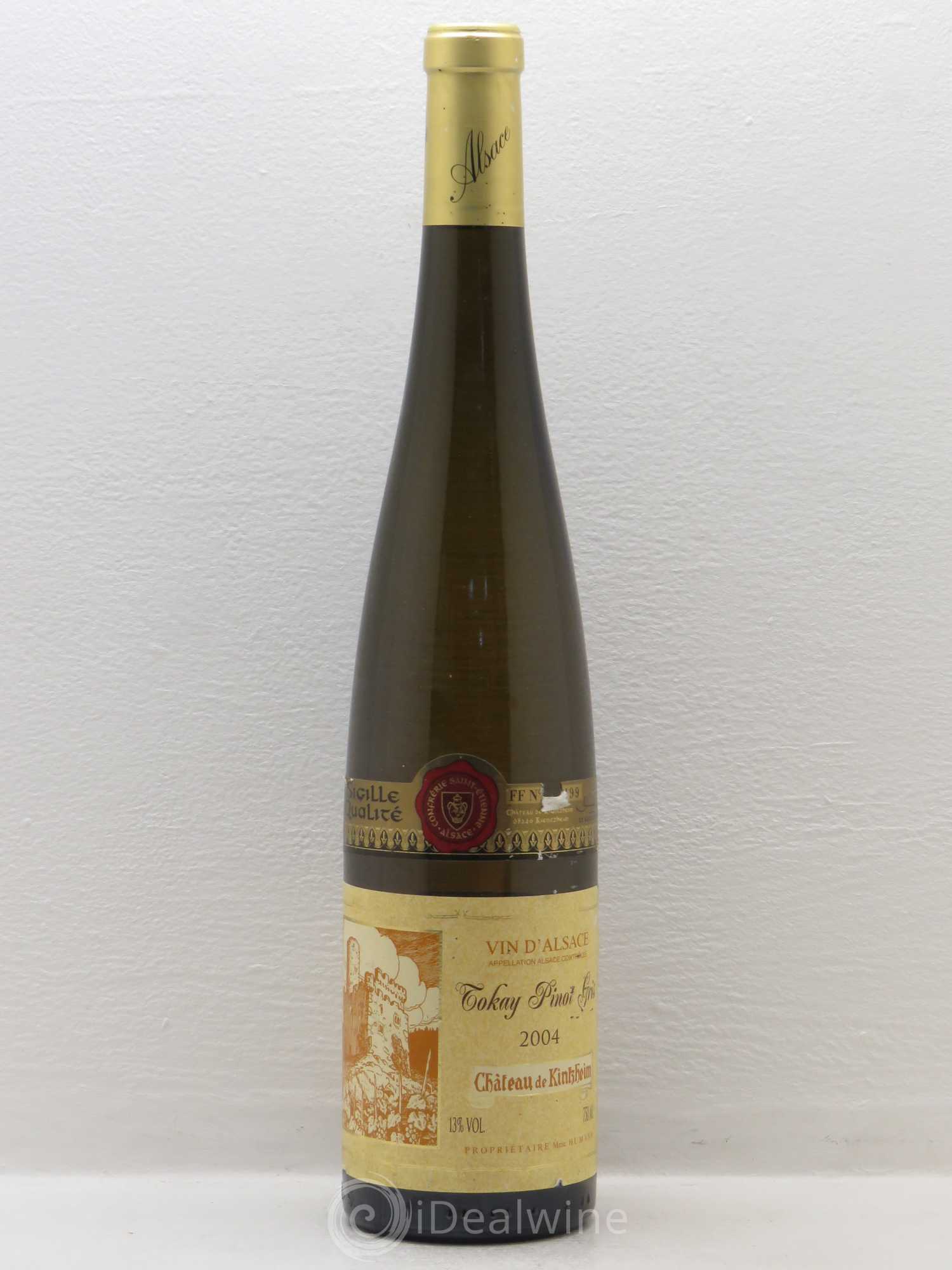 Pinot Gris Château De Kintzheim 2004 - Posten von 1 Flasche - 0