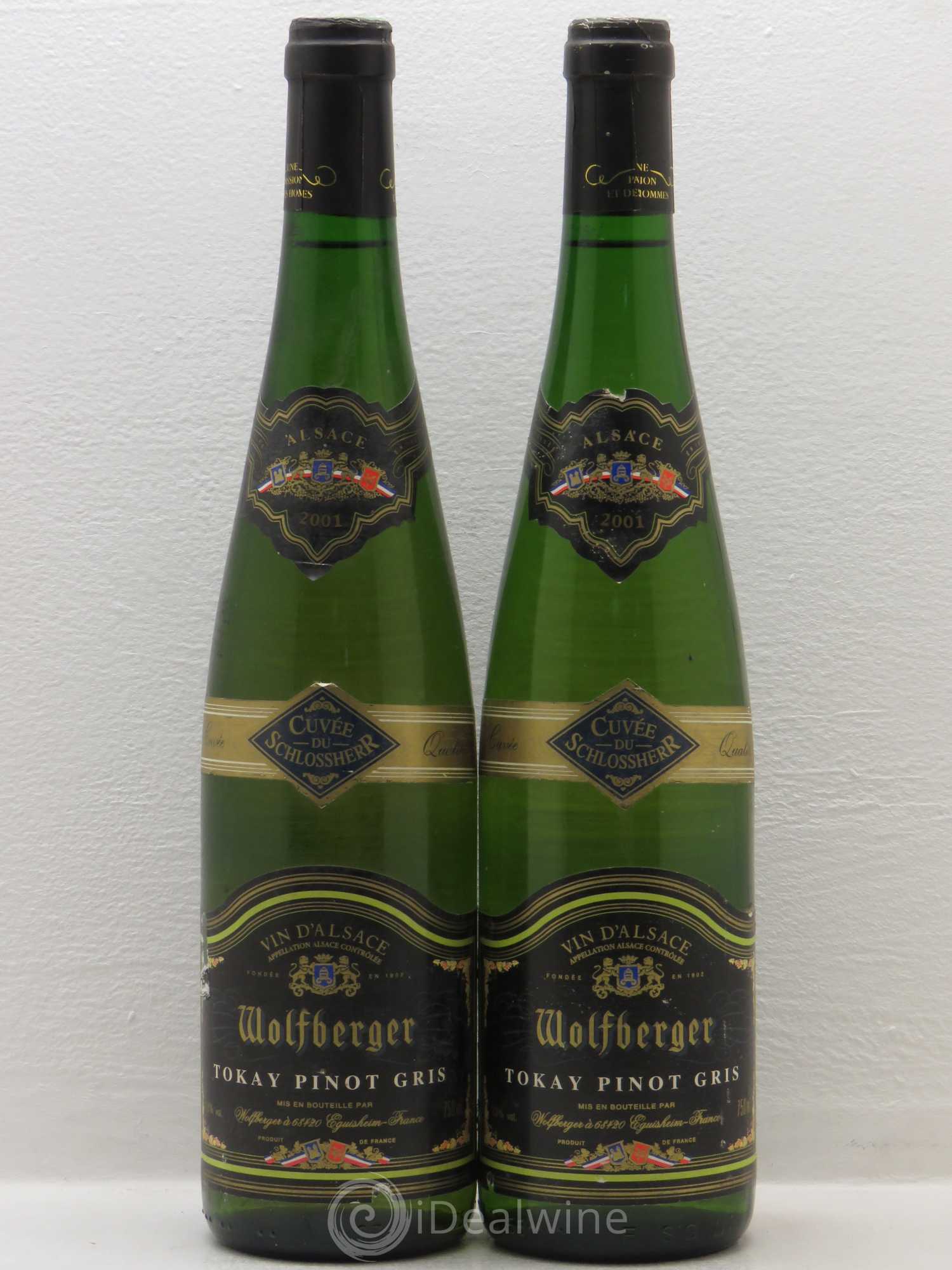 Pinot Gris (senza prezzo di riserva) 2001 - Lotto di 2 bottiglie - 0
