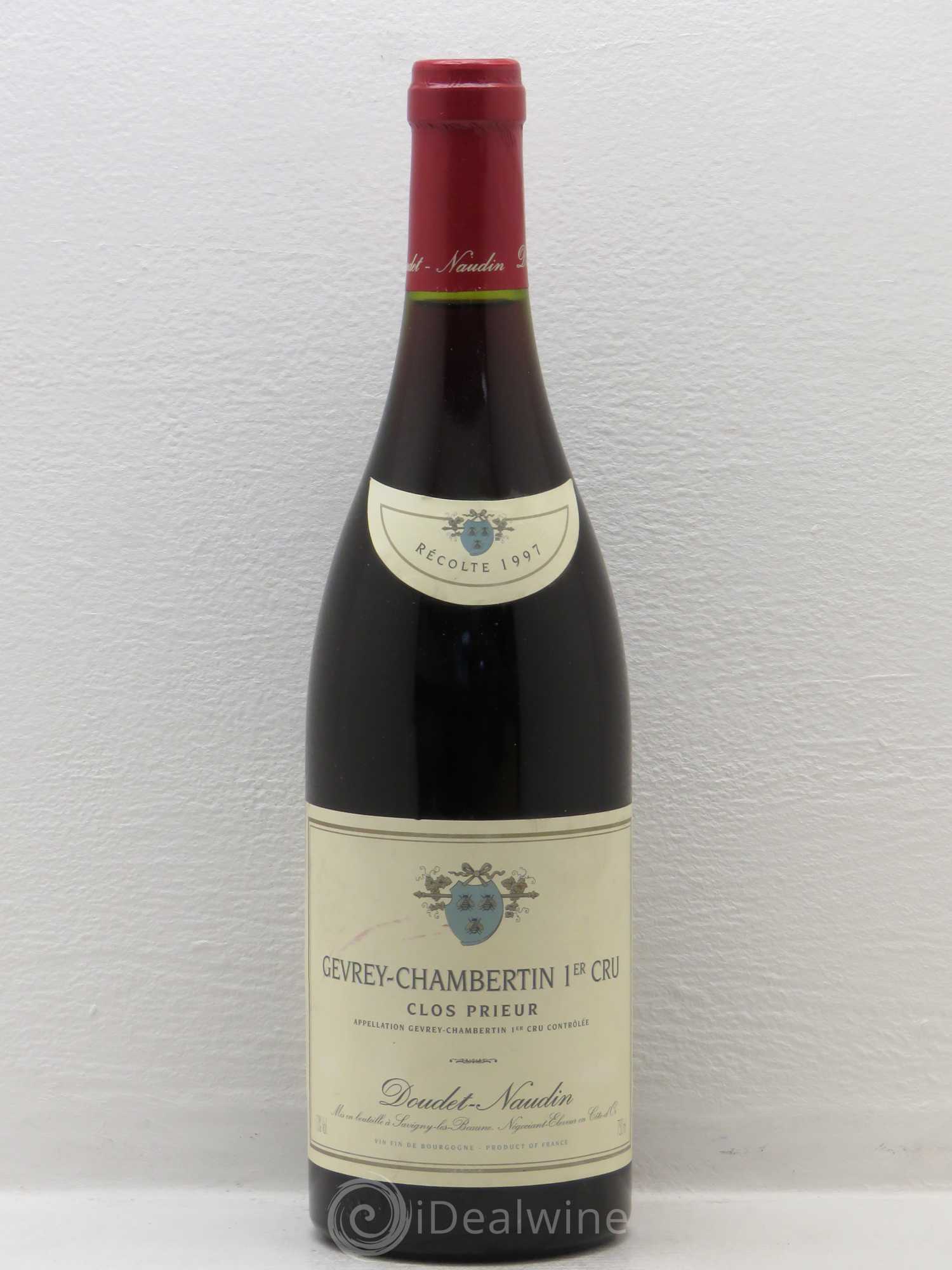 Gevrey-Chambertin 1er Cru Clos Prieur Daudet Naudin 1997 - Posten von 1 Flasche - 0