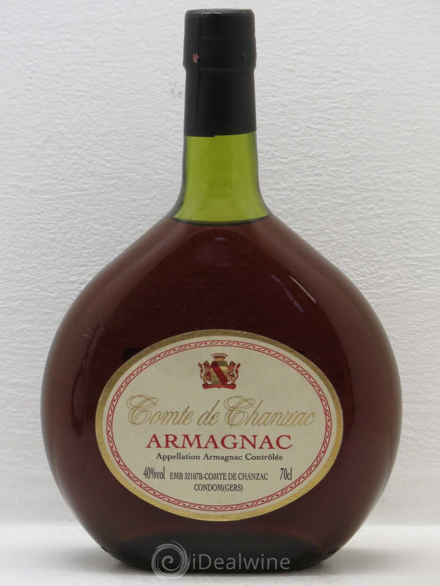 Armagnac Comte de Chanzac (sans prix de réserve) - Posten von 1 Flasche - 0