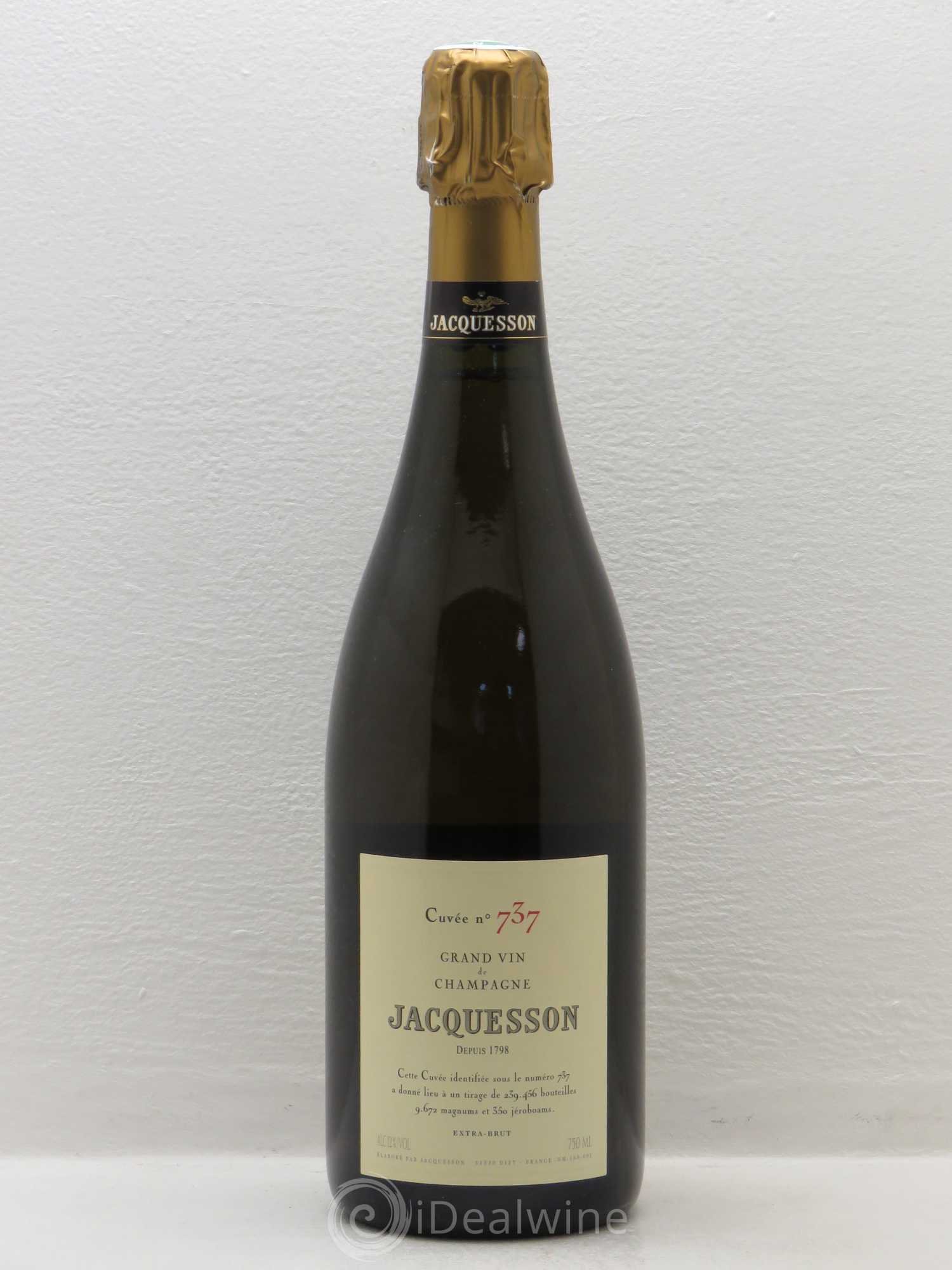 Cuvée 737 Jacquesson - Lot de 1 bouteille - 0