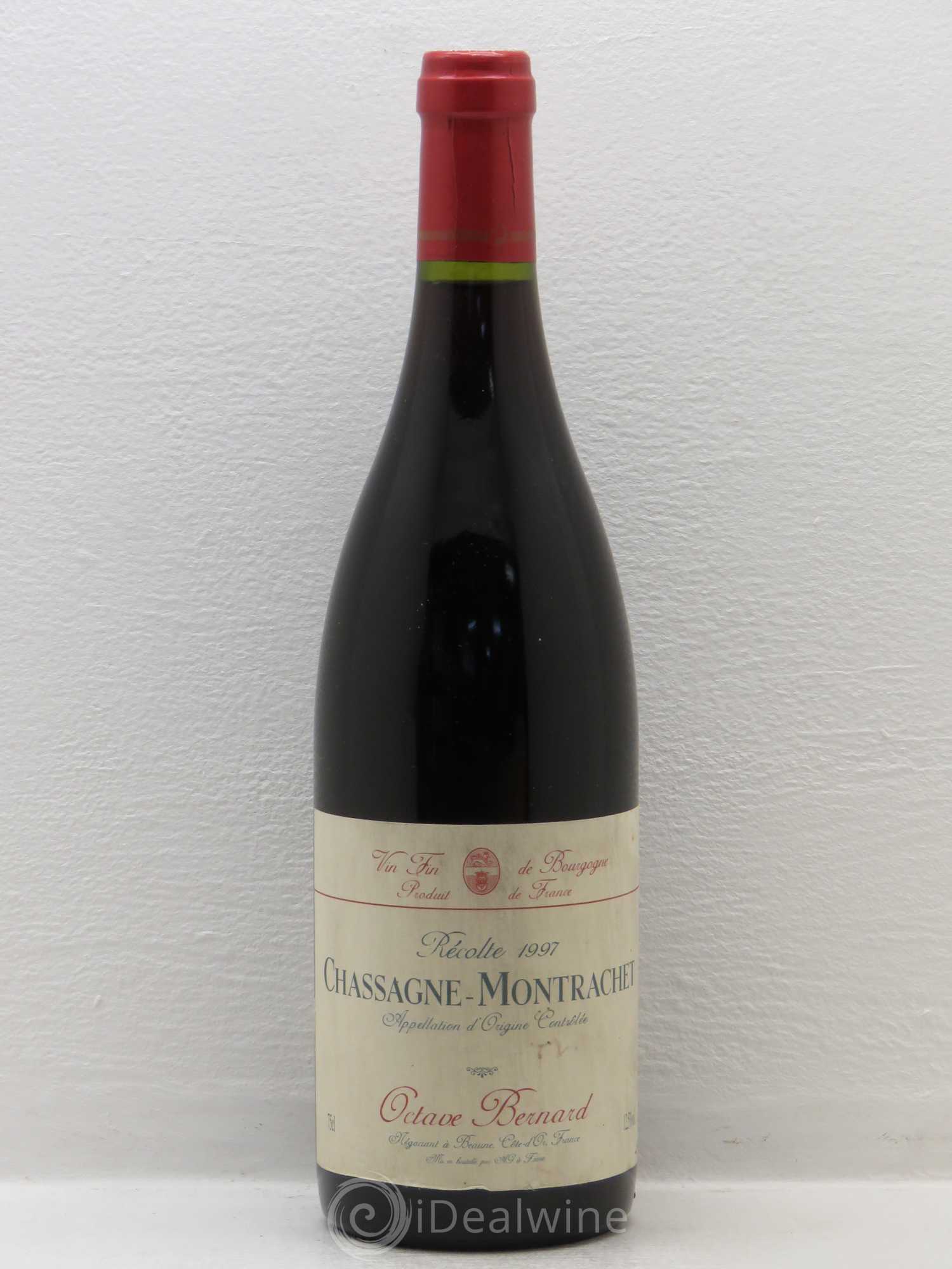 Chassagne-Montrachet Domaine Octave Bernard (sans prix de réserve) 1997 - Posten von 1 Flasche - 0