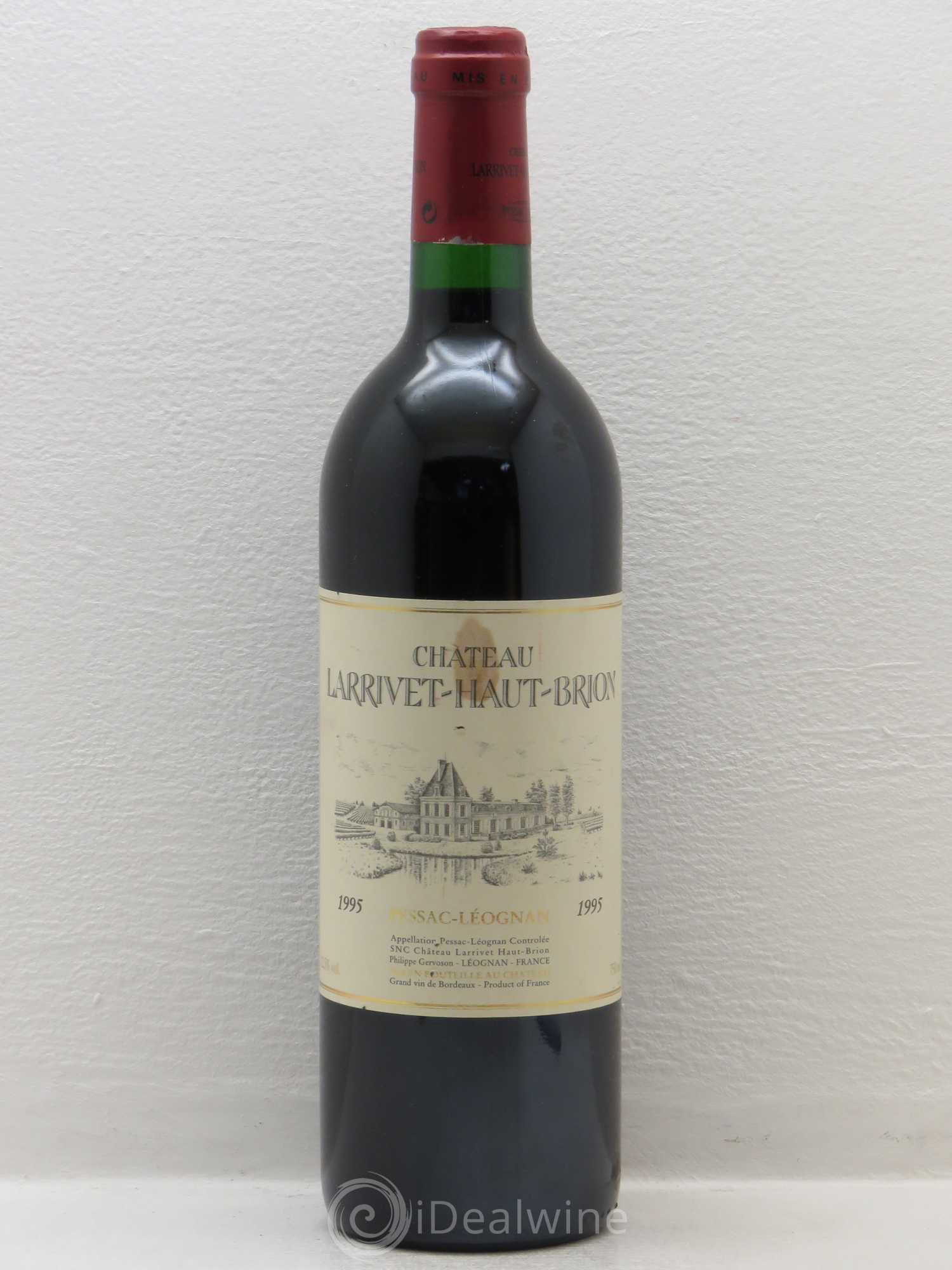 Château Larrivet Haut-Brion 1995 - Lot de 1 bouteille - 0
