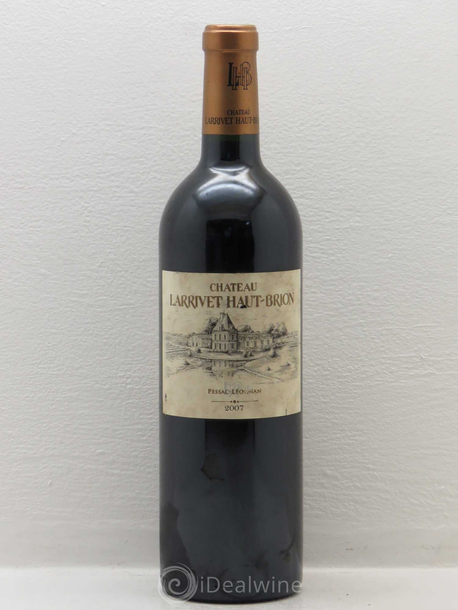 Château Larrivet Haut-Brion 2007 - Lot de 1 bouteille - 0