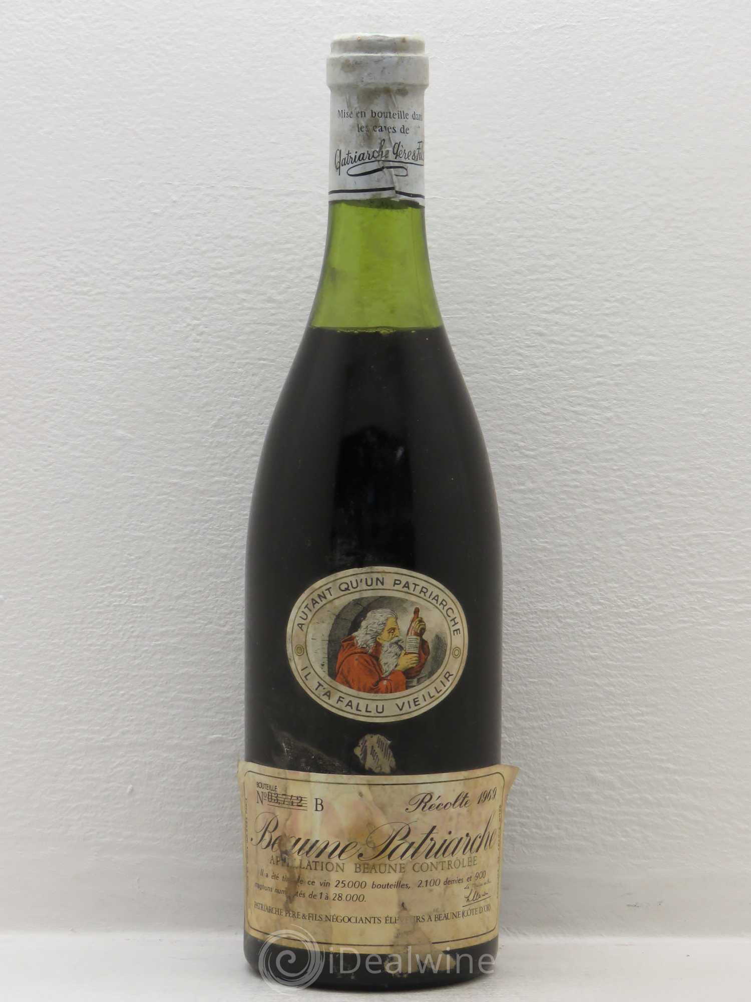 Beaune 1969 - Posten von 1 Flasche - 0