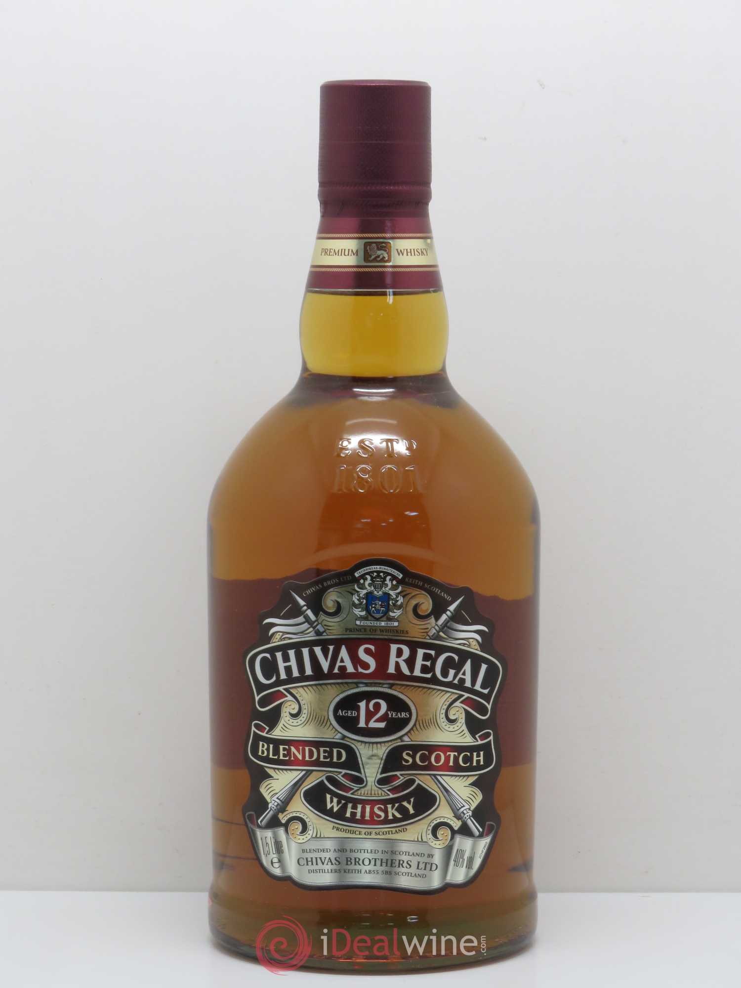 Whisky Chivas Regal Blended Scotch (sans prix de réserve) - Posten von 1 Magnum - 0